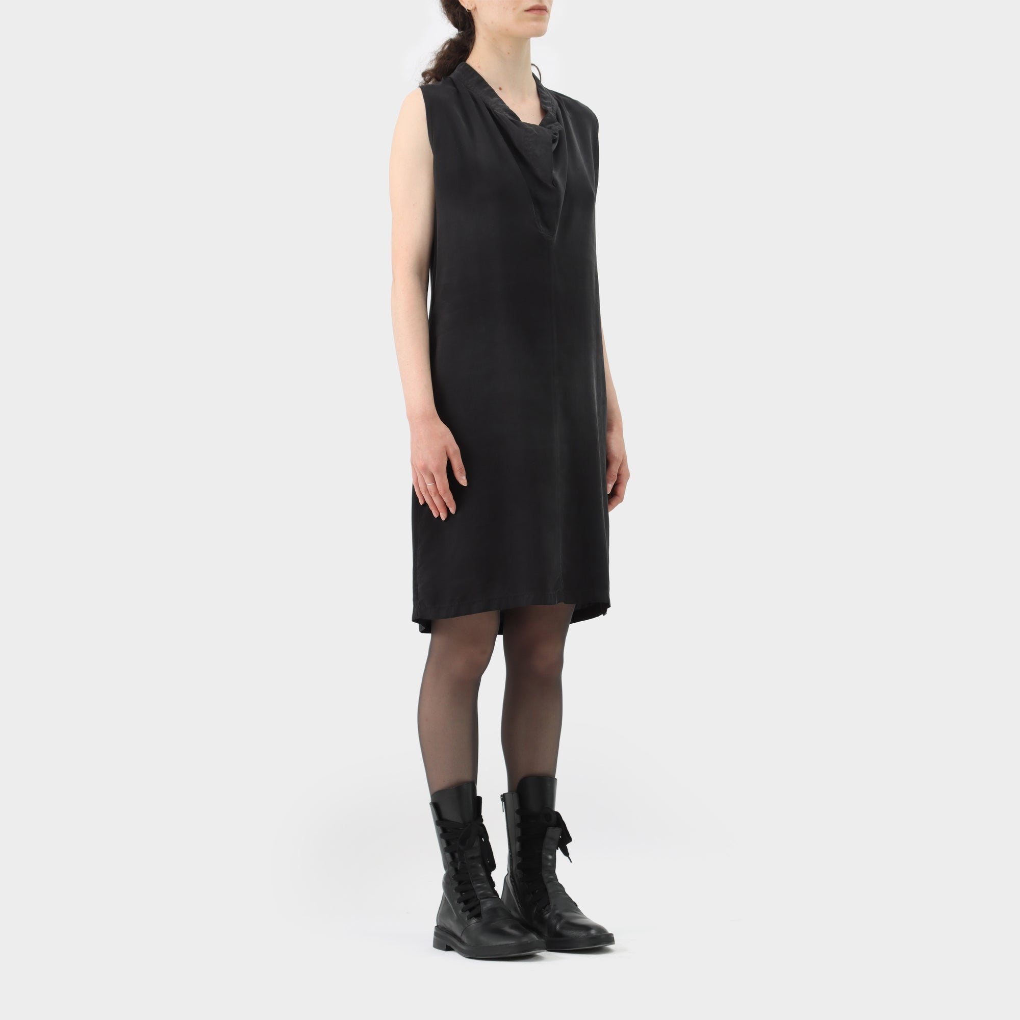 Ann Demeulemeester Silk Skirt Dress