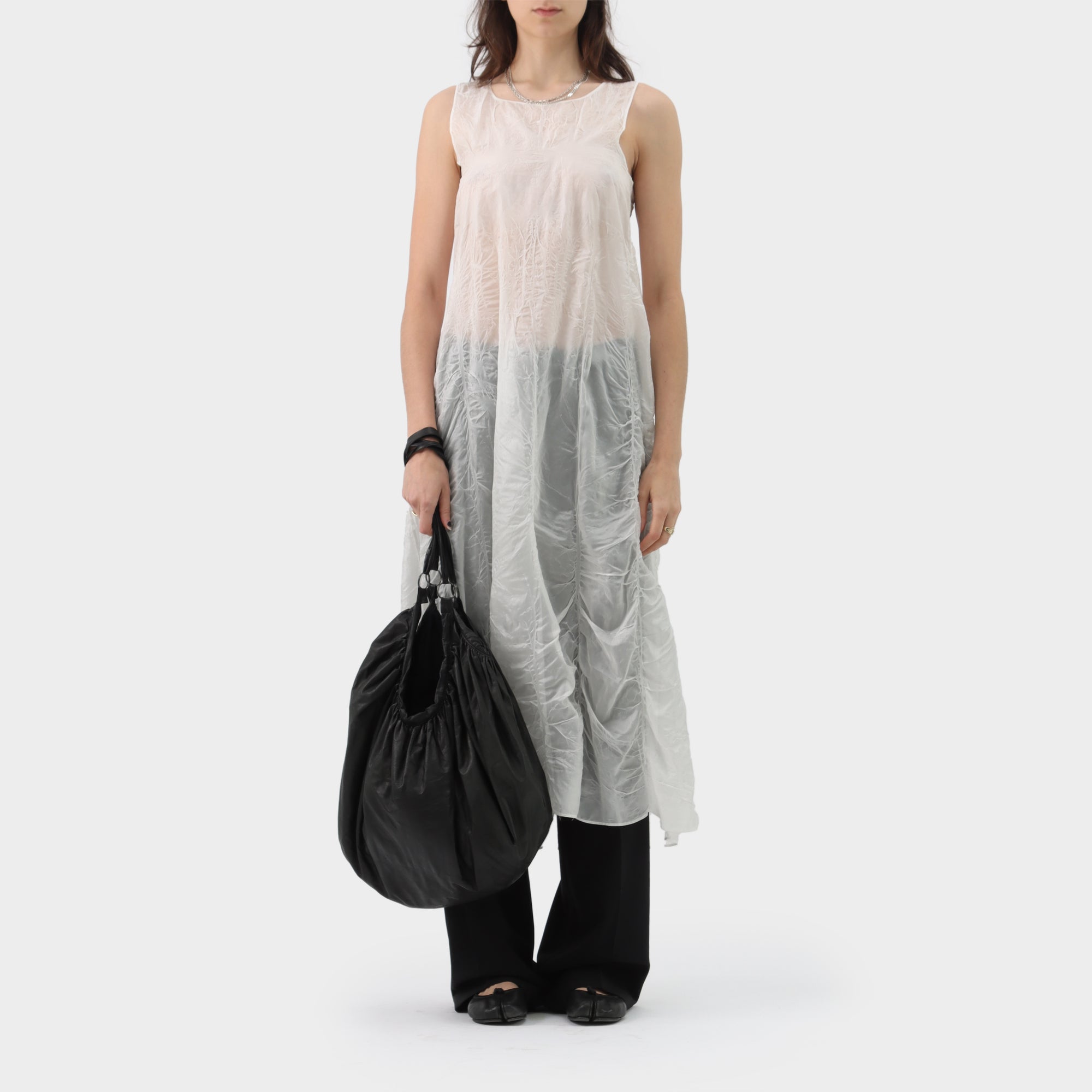 Ann Demeulemeester Multi Strap Leather Pouch Bag