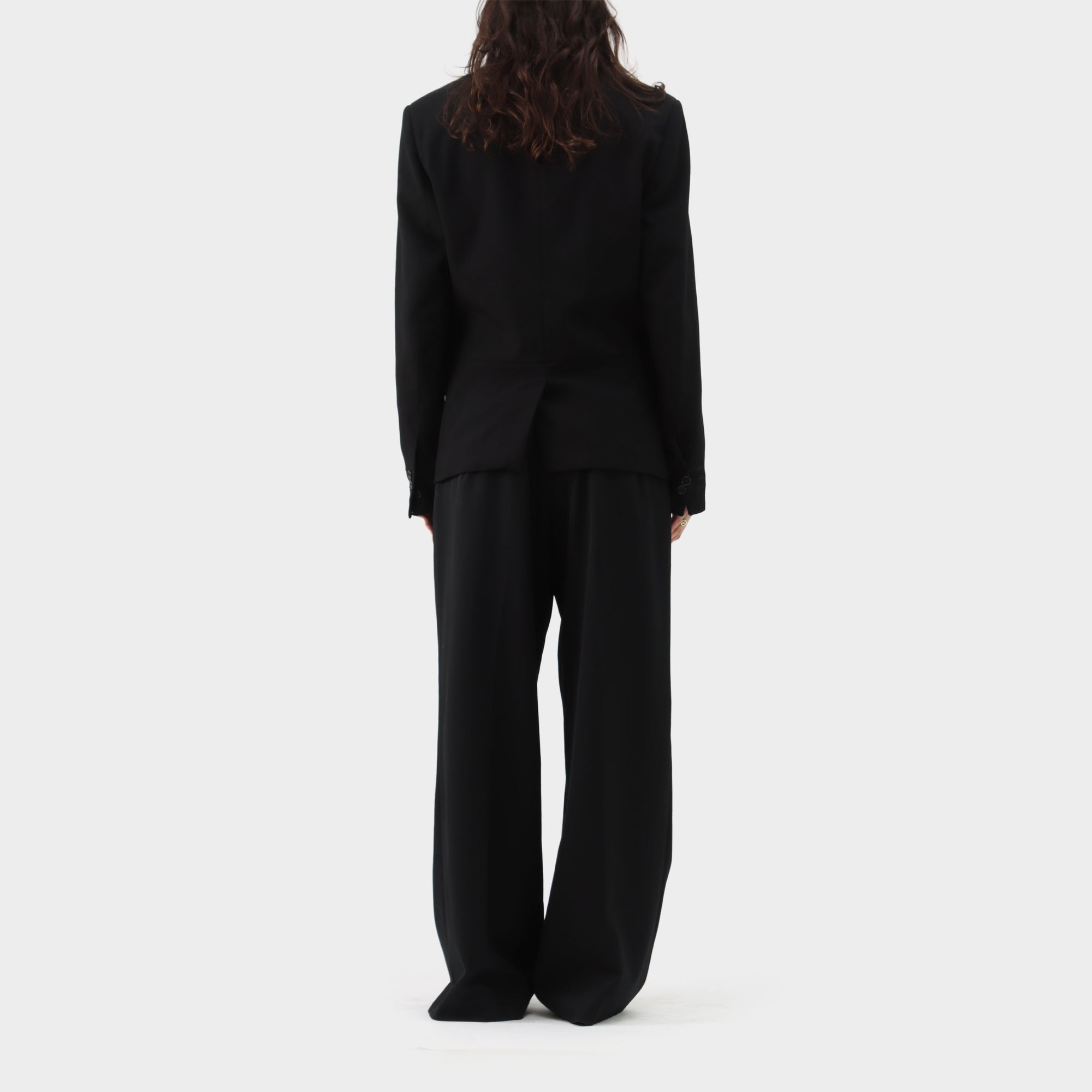 Ann Demeulemeester Wool Panelled Vest and Blazer