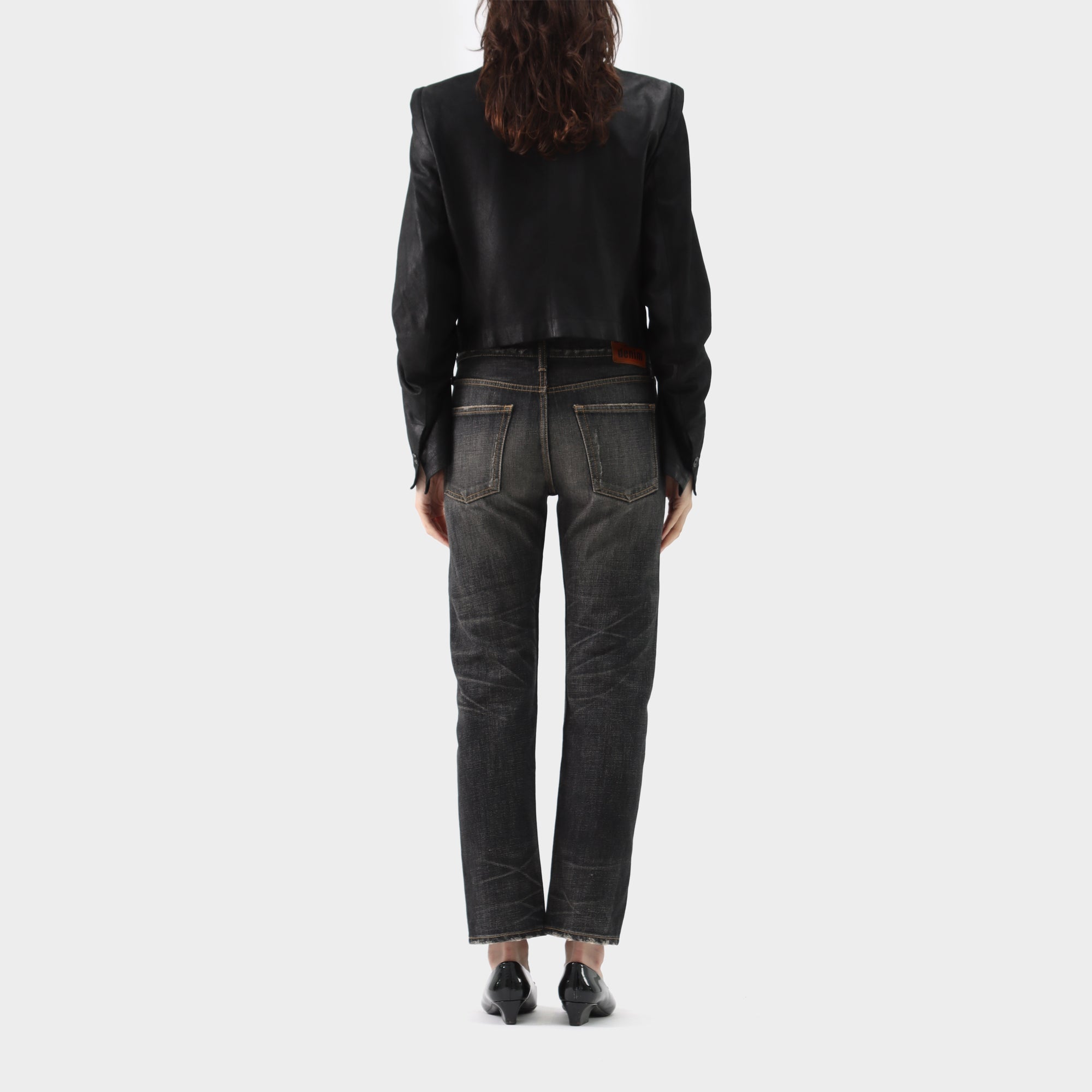 Ann Demeulemeester Victorian Leather Jacket