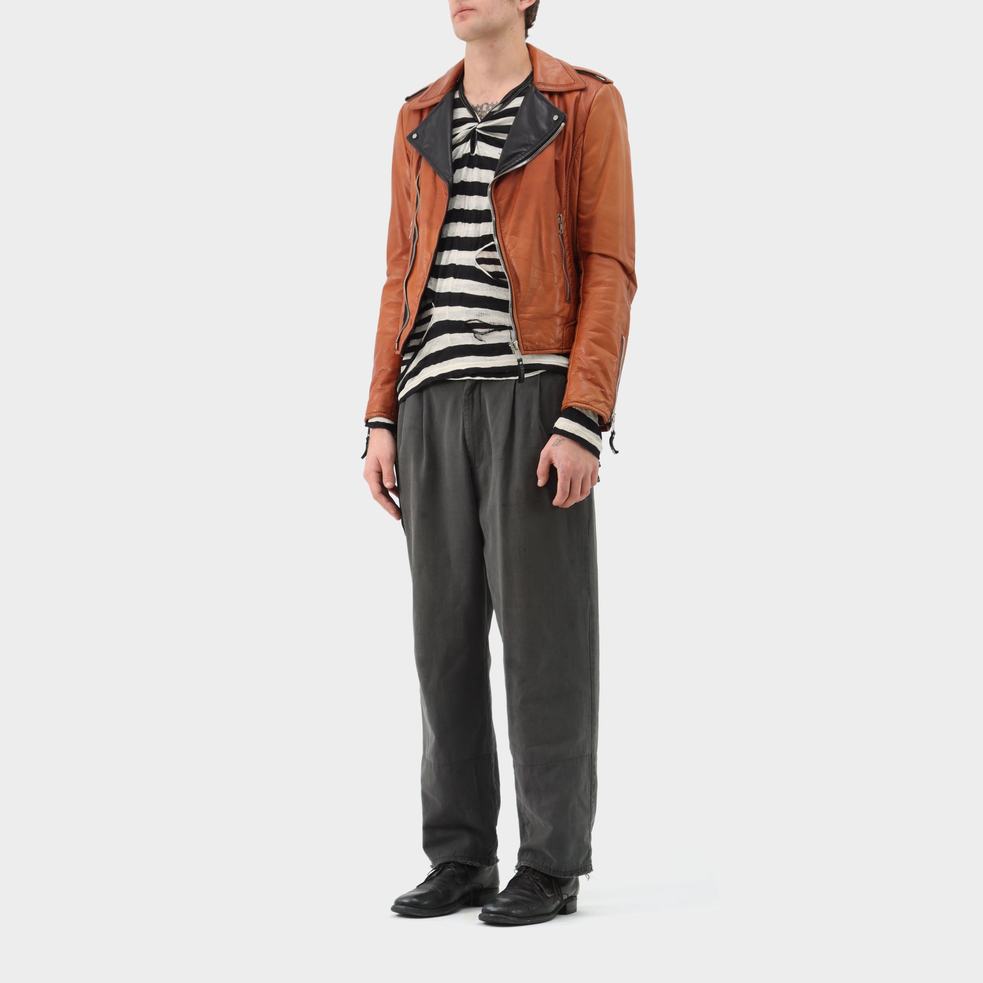 Balenciaga Moto Leather Jacket