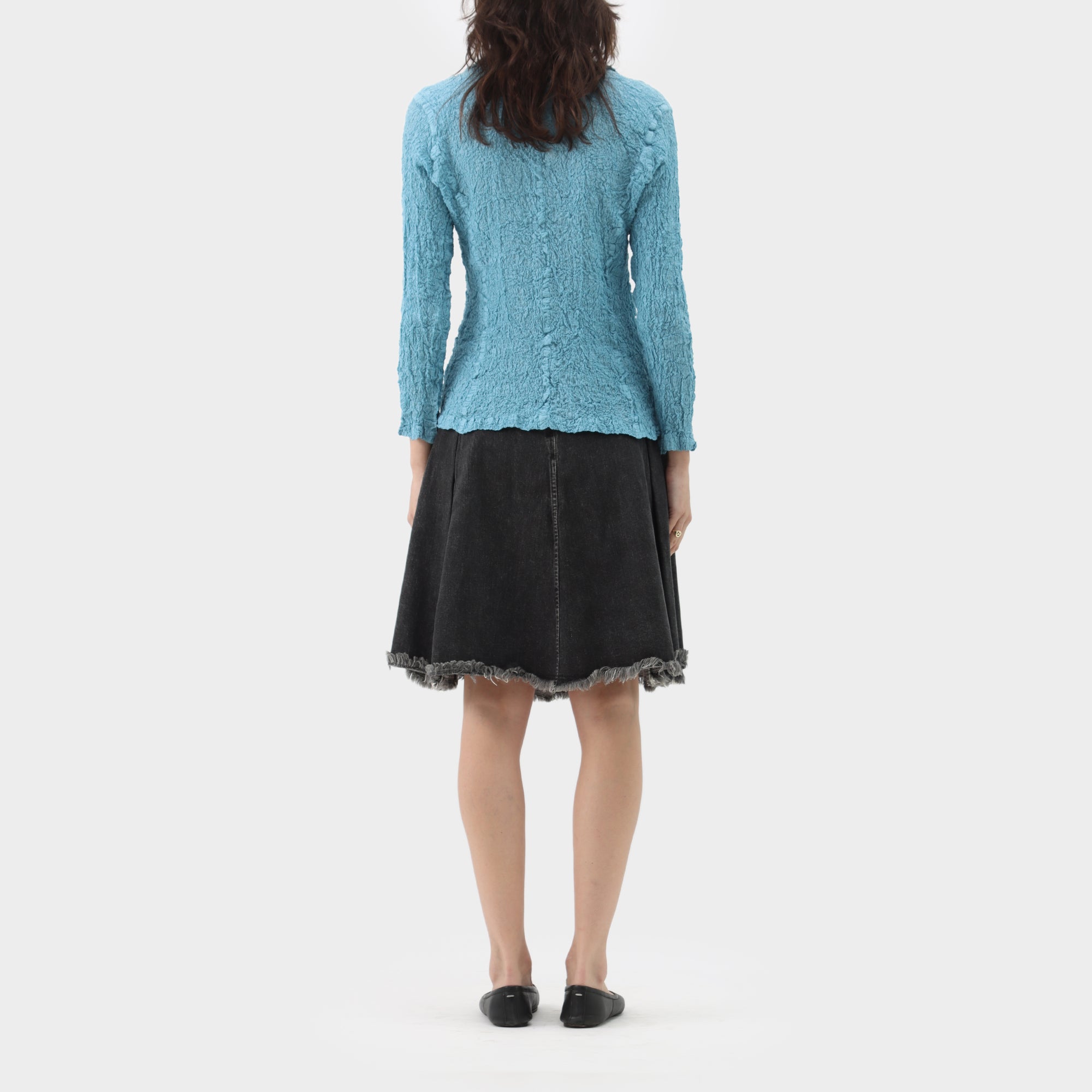 Issey Miyake Me Cauliflower Pleated Jacket
