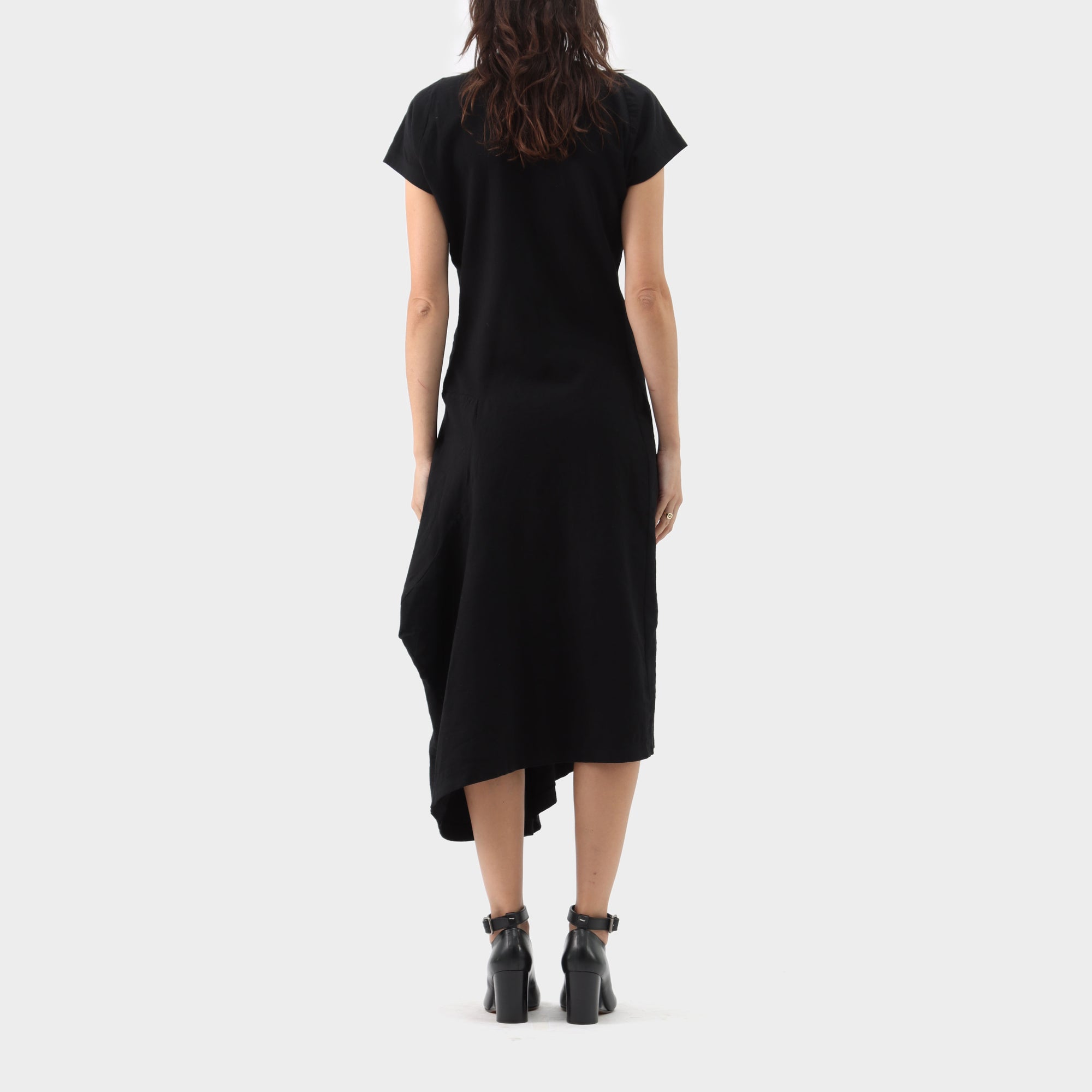Comme des Garçons Wool Asymmetrical Dress