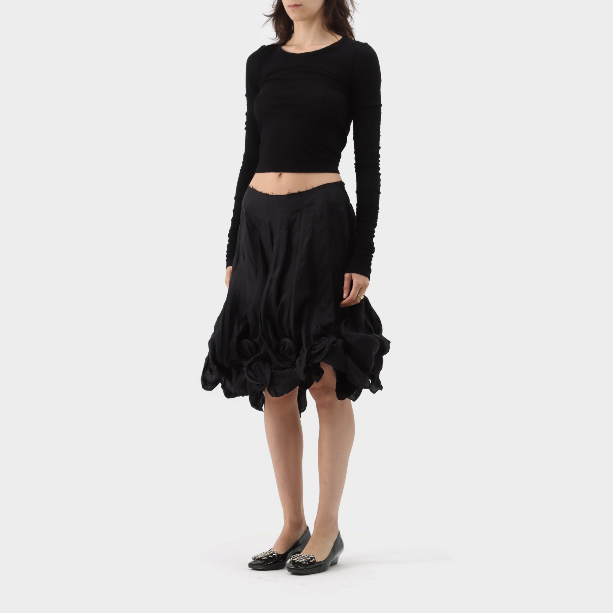 Comme des Garçons Boned Swirl Skirt
