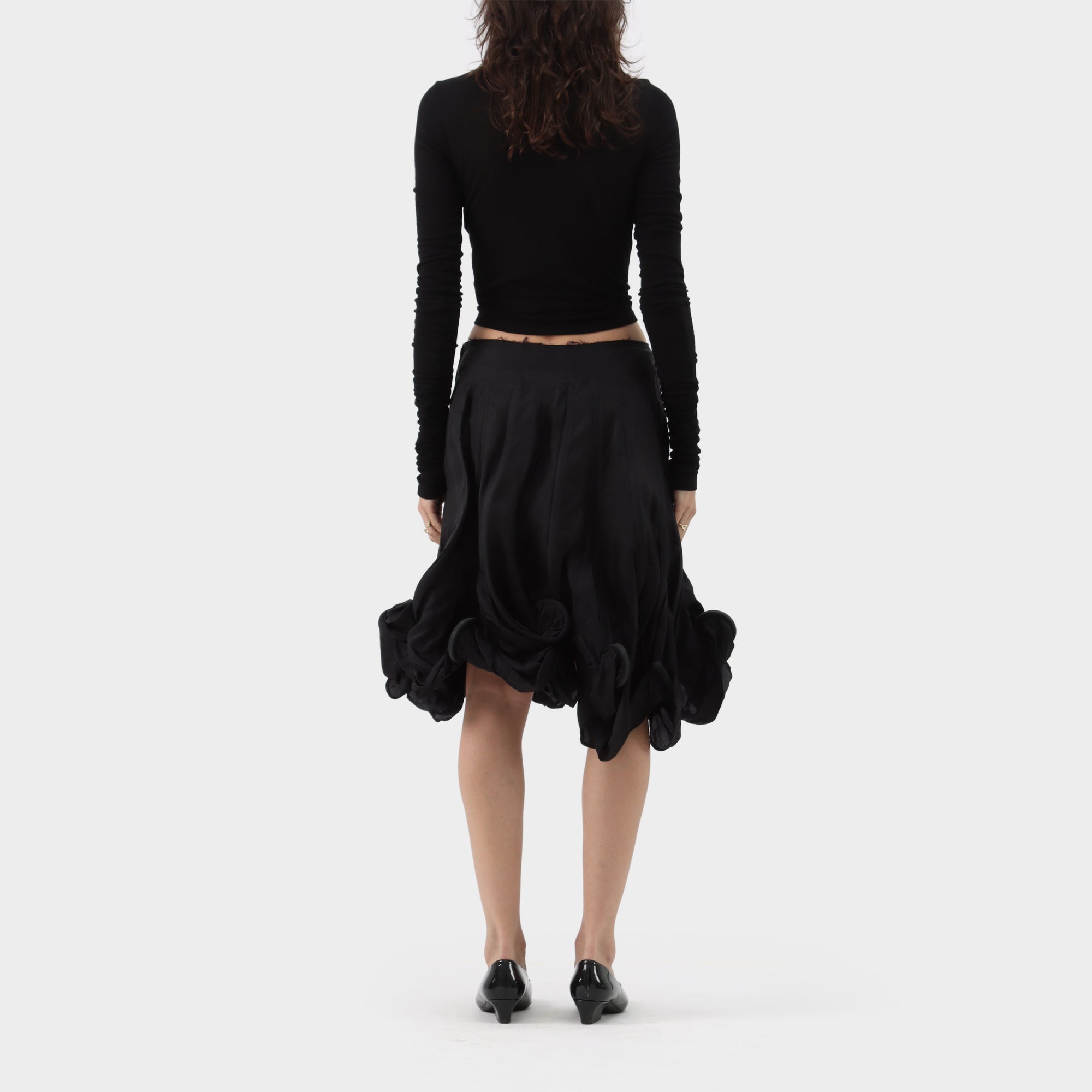 Comme des Garçons Boned Swirl Skirt