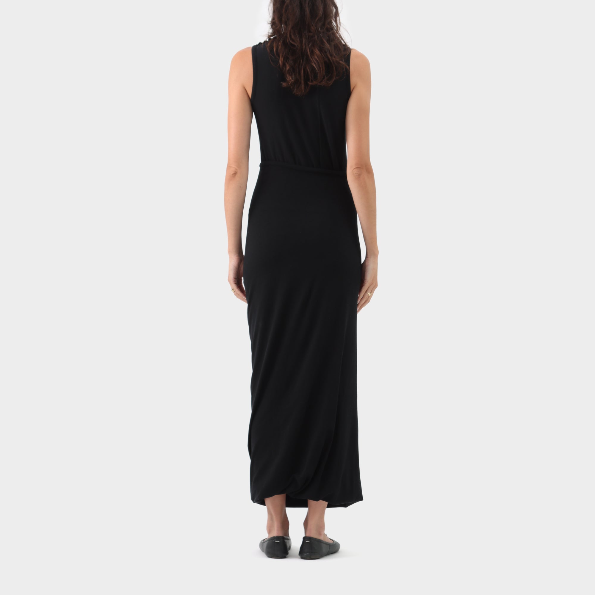 Comme des Garçons Comme des Garçons Stretch Turn Up Long Dress