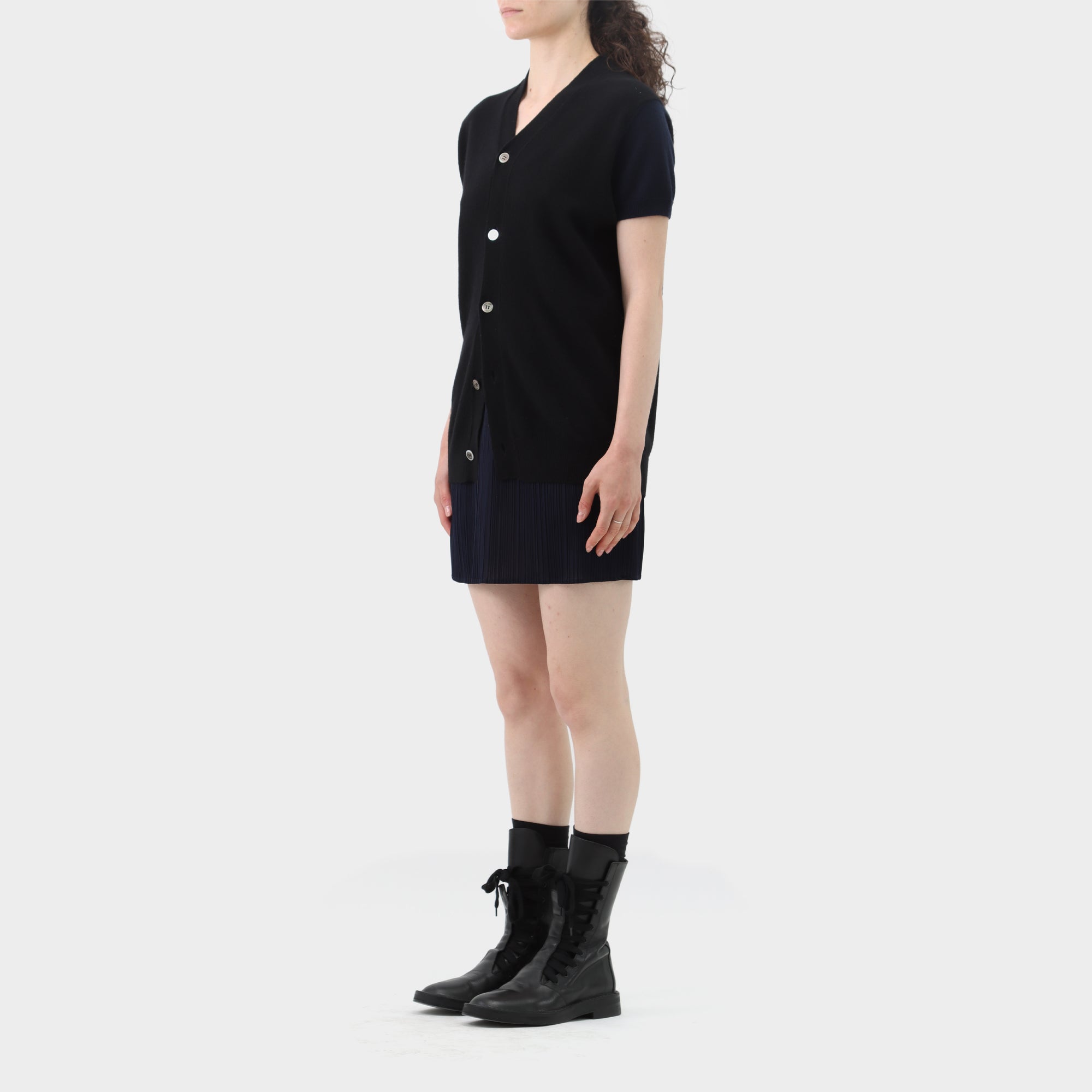 Comme des Garcons Wool Arm Hole Cardigan