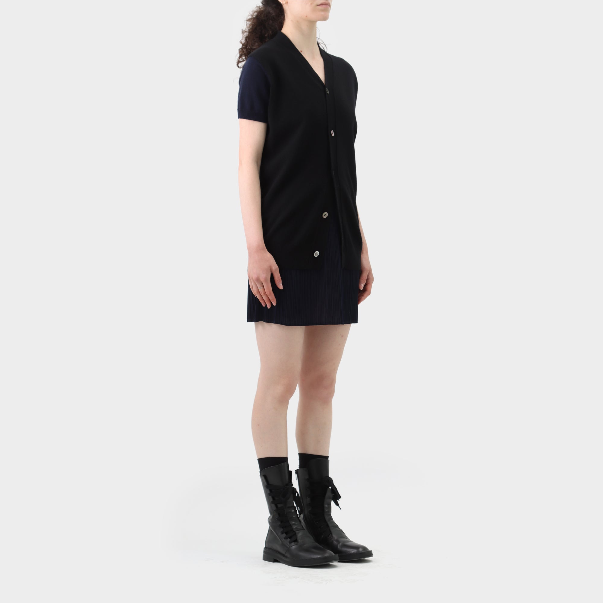 Comme des Garcons Wool Arm Hole Cardigan