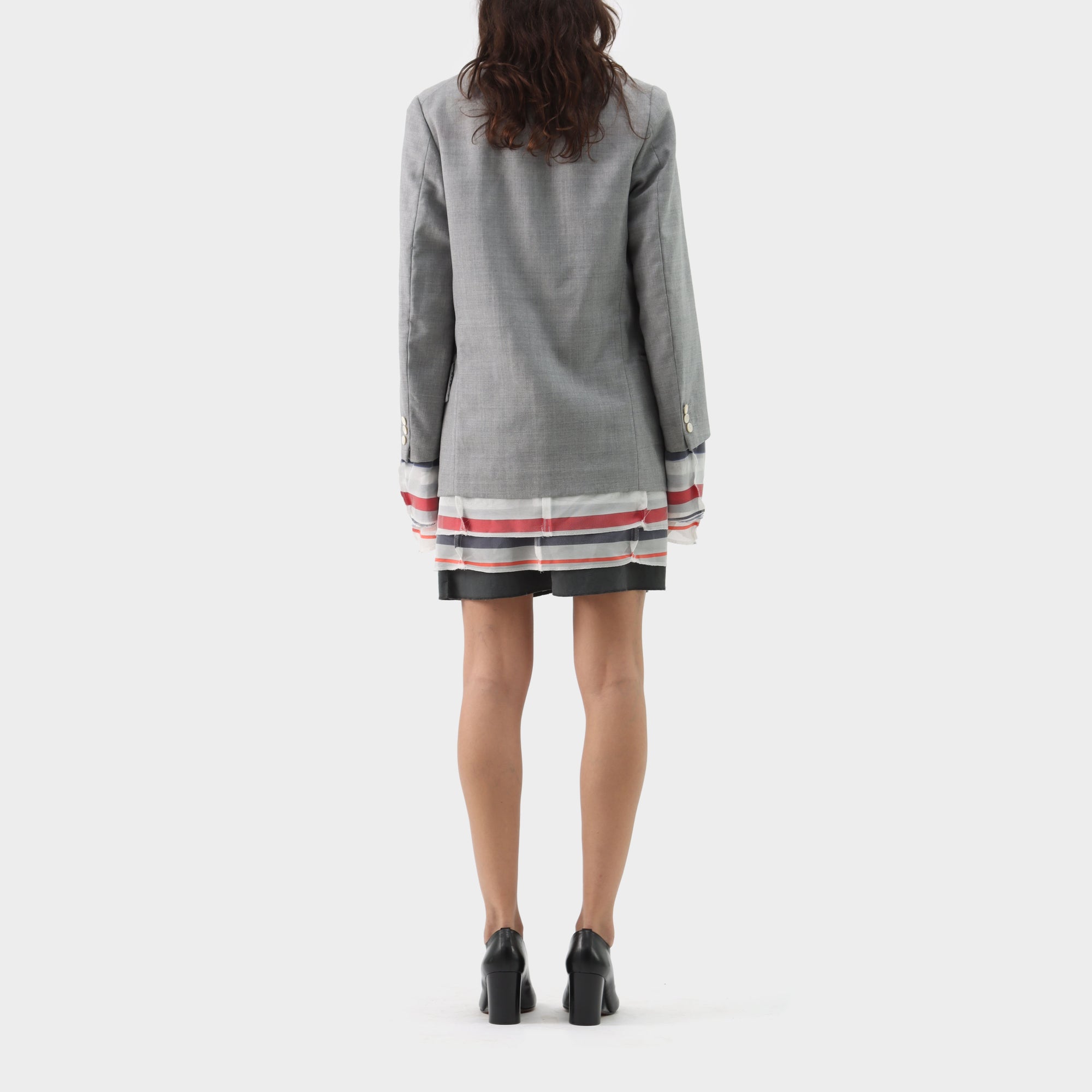 Comme des Garçons Homme Plus Wool Exposed Lining Blazer
