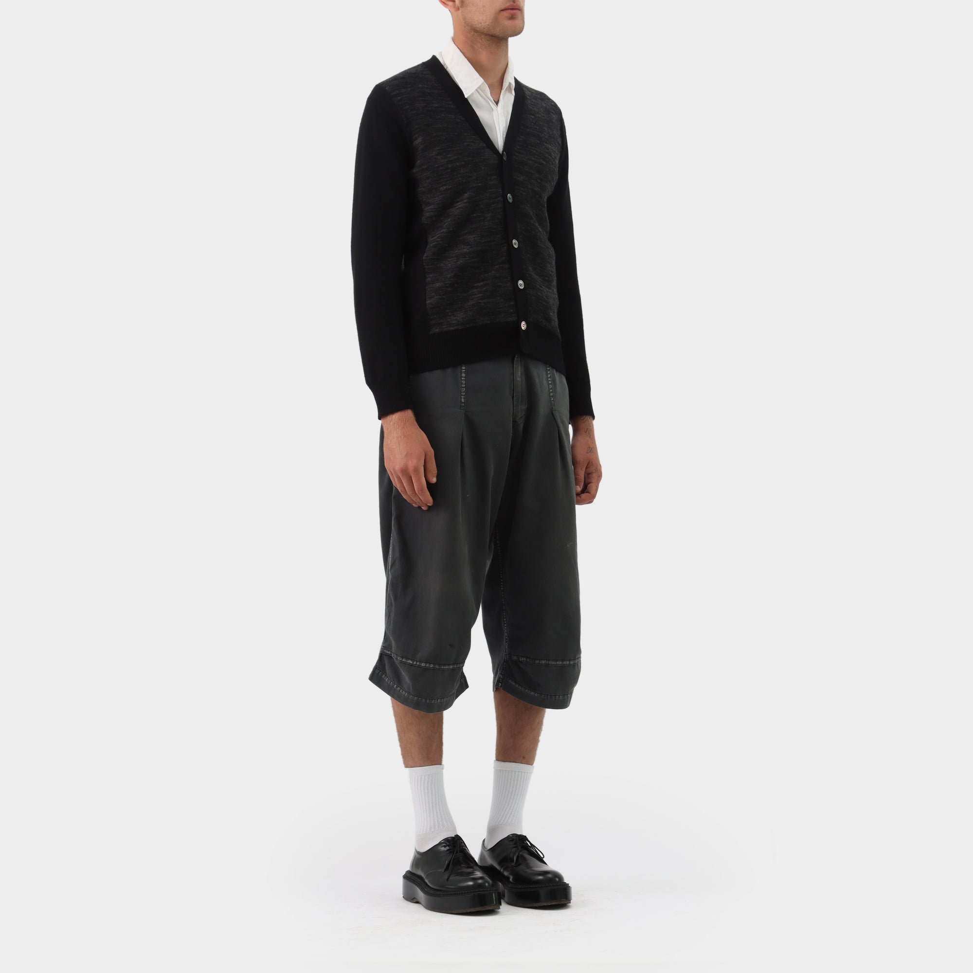 Comme des Garçons Homme Two Tone Cardigan