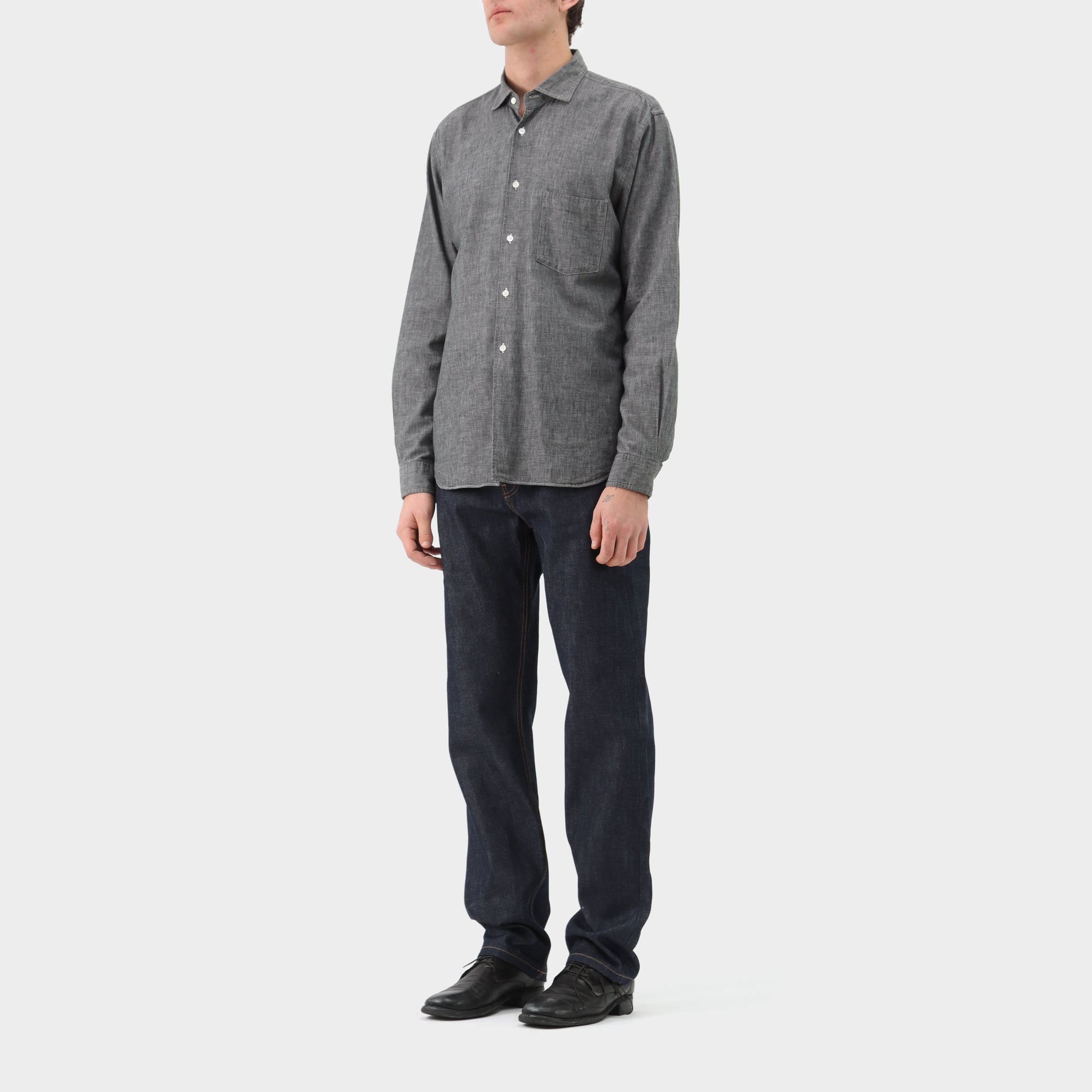 Comme Des Garçons Homme Plus chambray Shirt