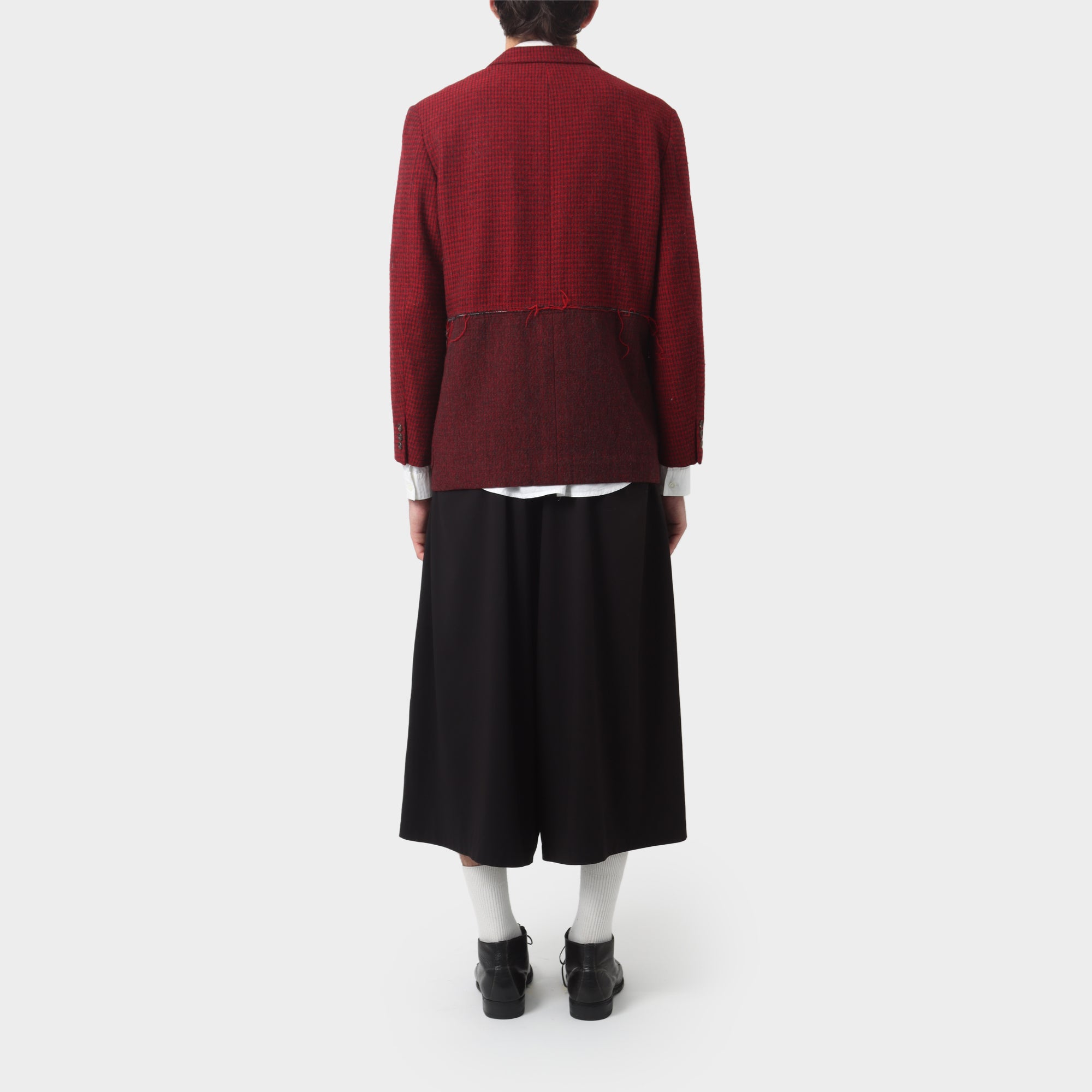 Comme des Garçons Homme Spliced Wool Boucle Jacket