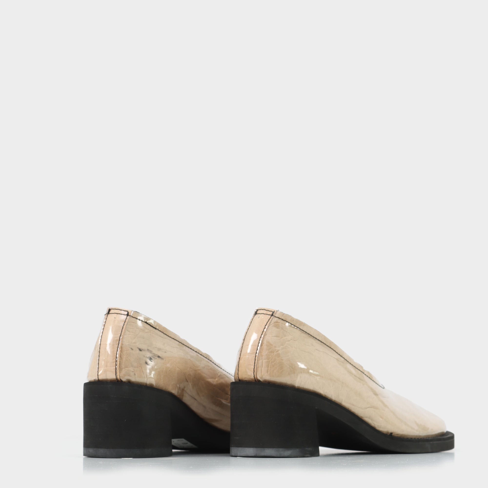 Comme des Garçons Paper Court Heels 