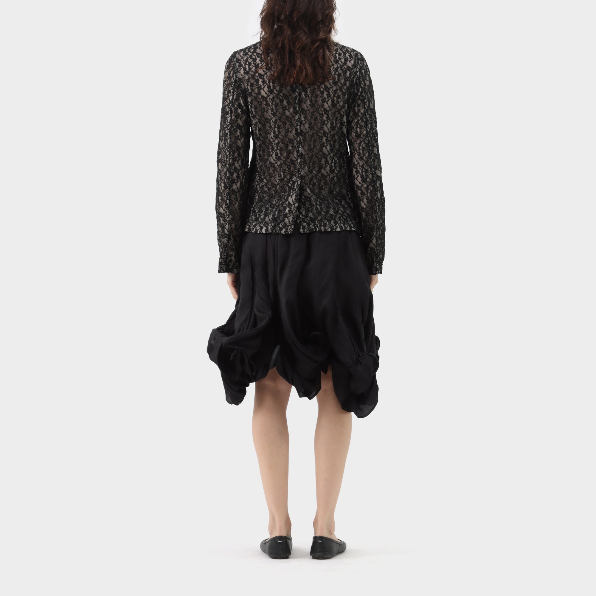 Comme des Garçons Tricot Floral Lace Jacket