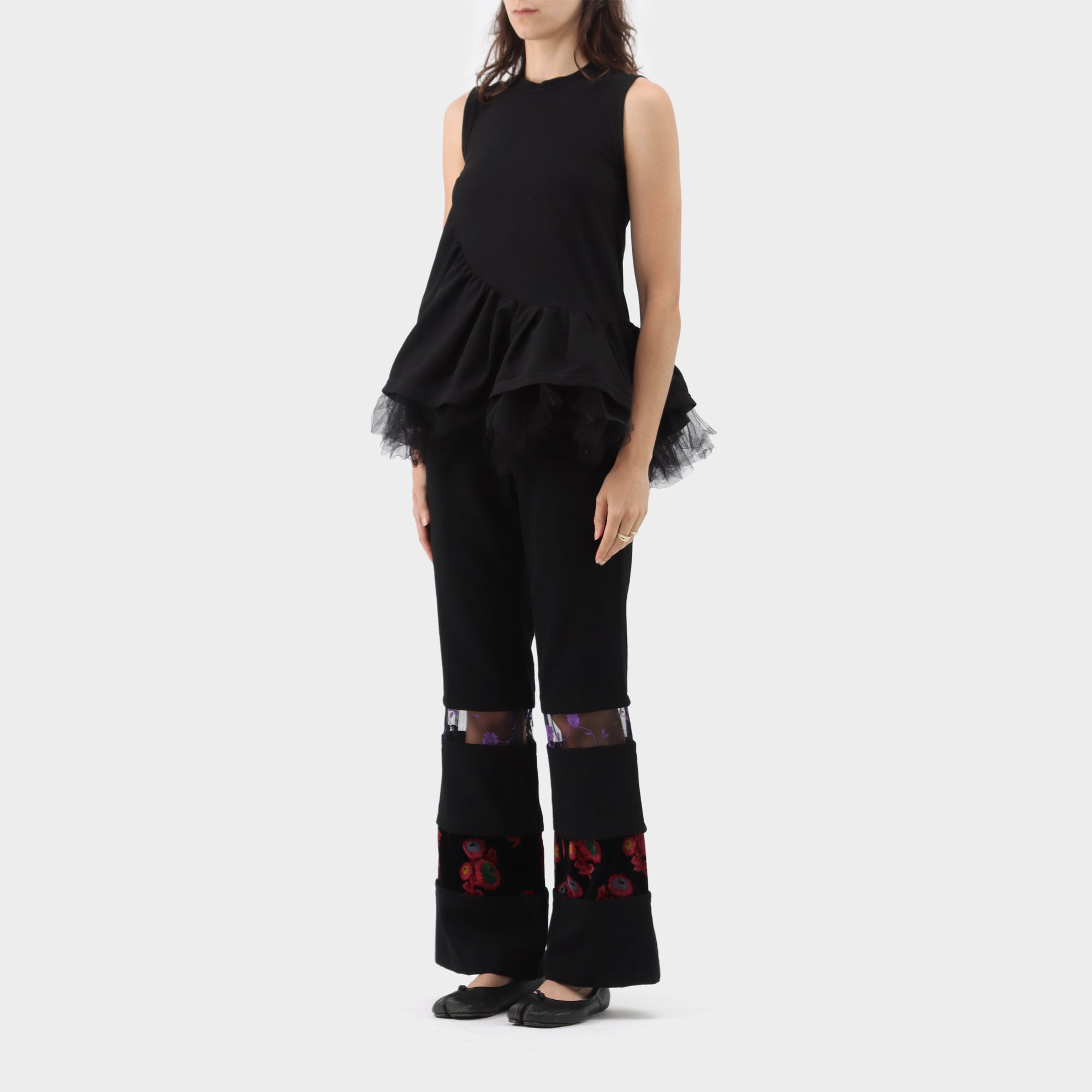 Comme des Garçons Layered Tulle Tank