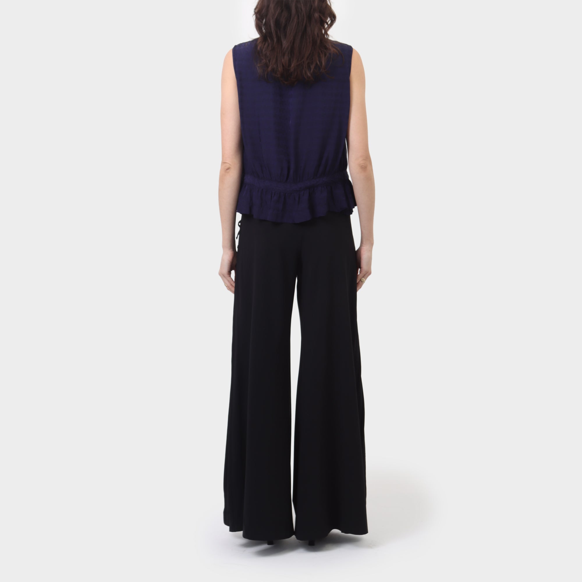 Comme des Garcons Tricot Tie-Up Button Tank