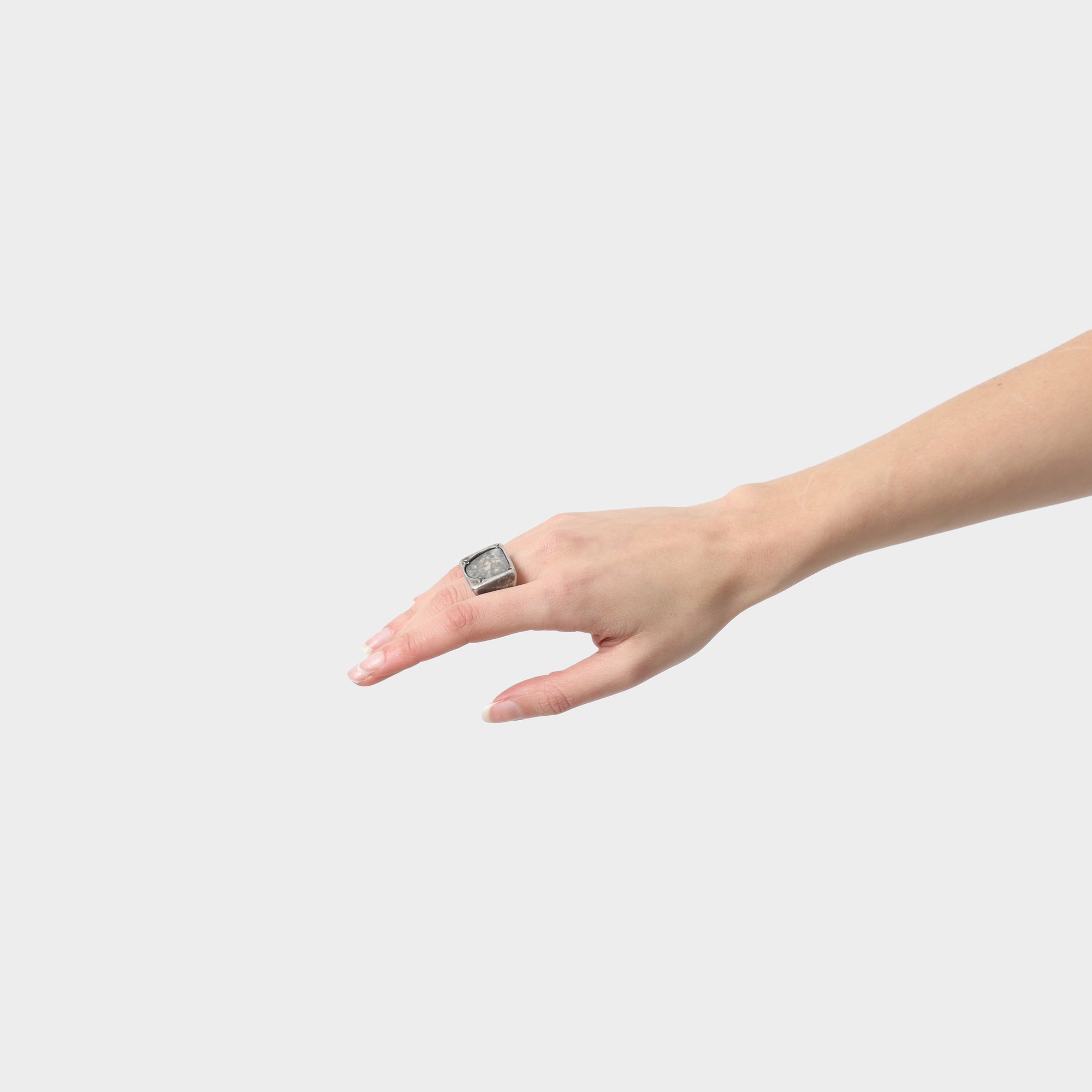 Chin Teo Natural Omega Diamond Ring