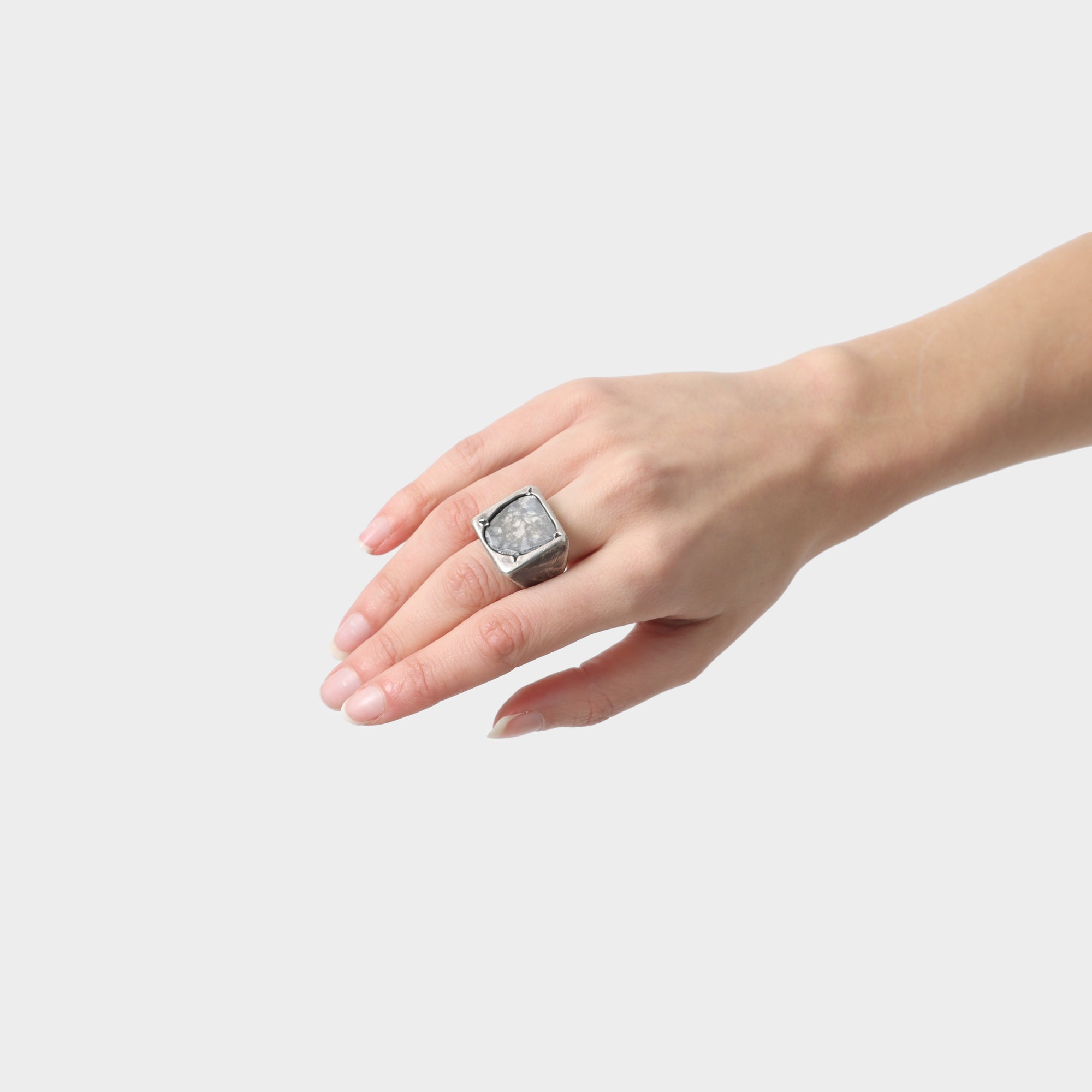 Chin Teo Natural Omega Diamond Ring