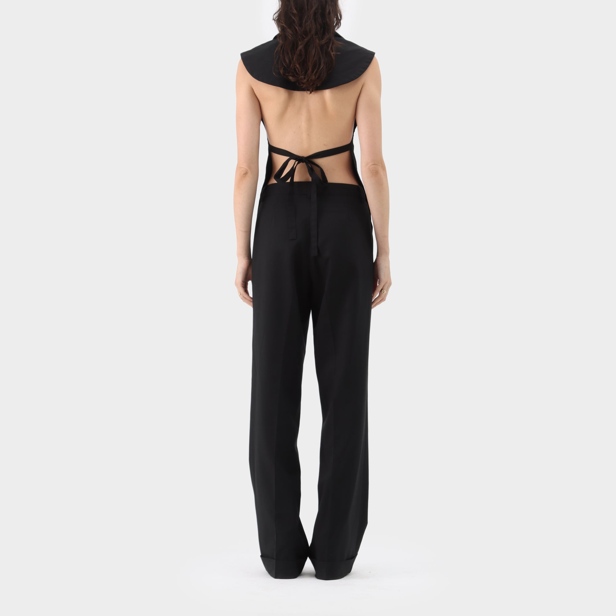 Comme des Garçons Ruffle Backless Shirt