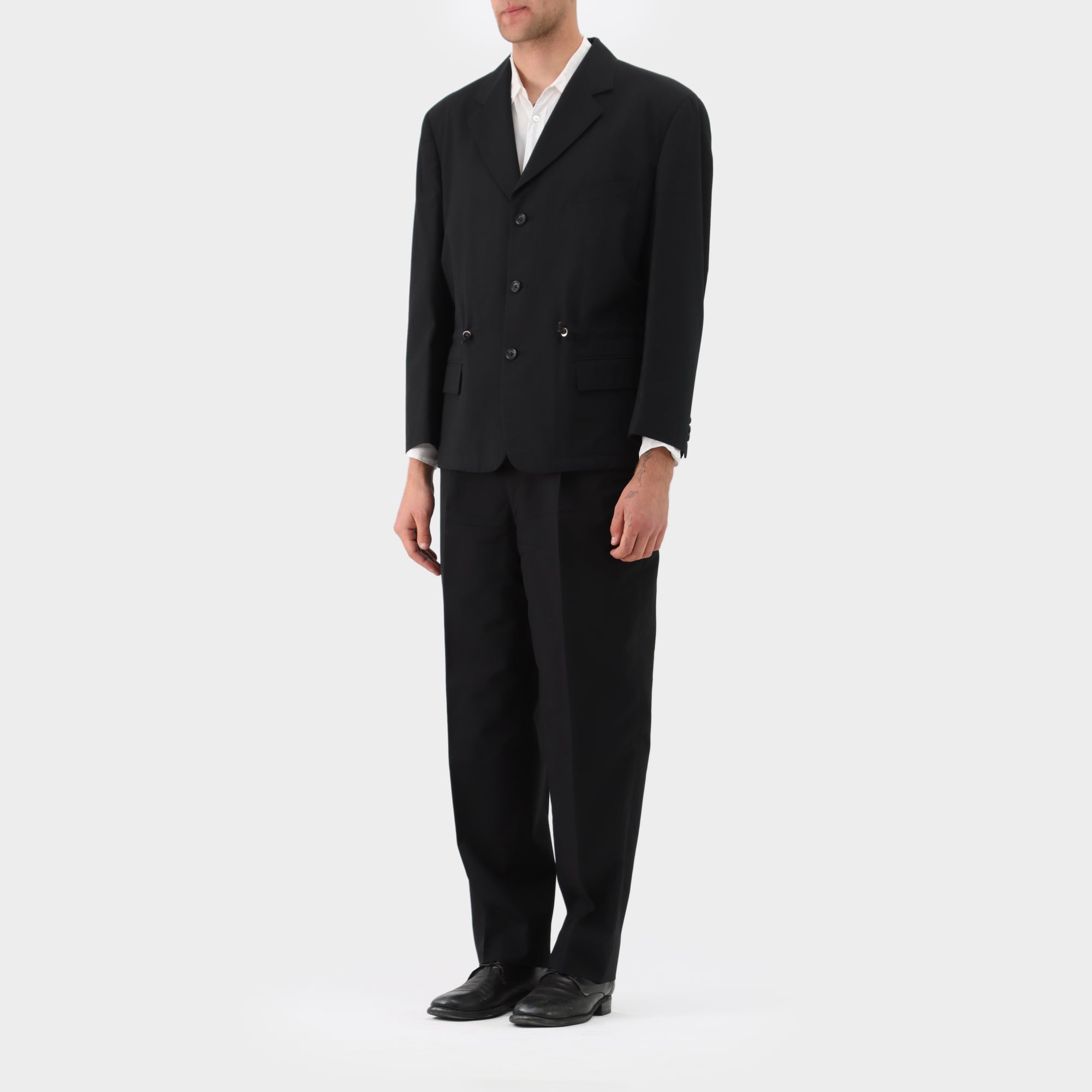Comme des Garçons Homme Plus Drawstring Jacket Suit