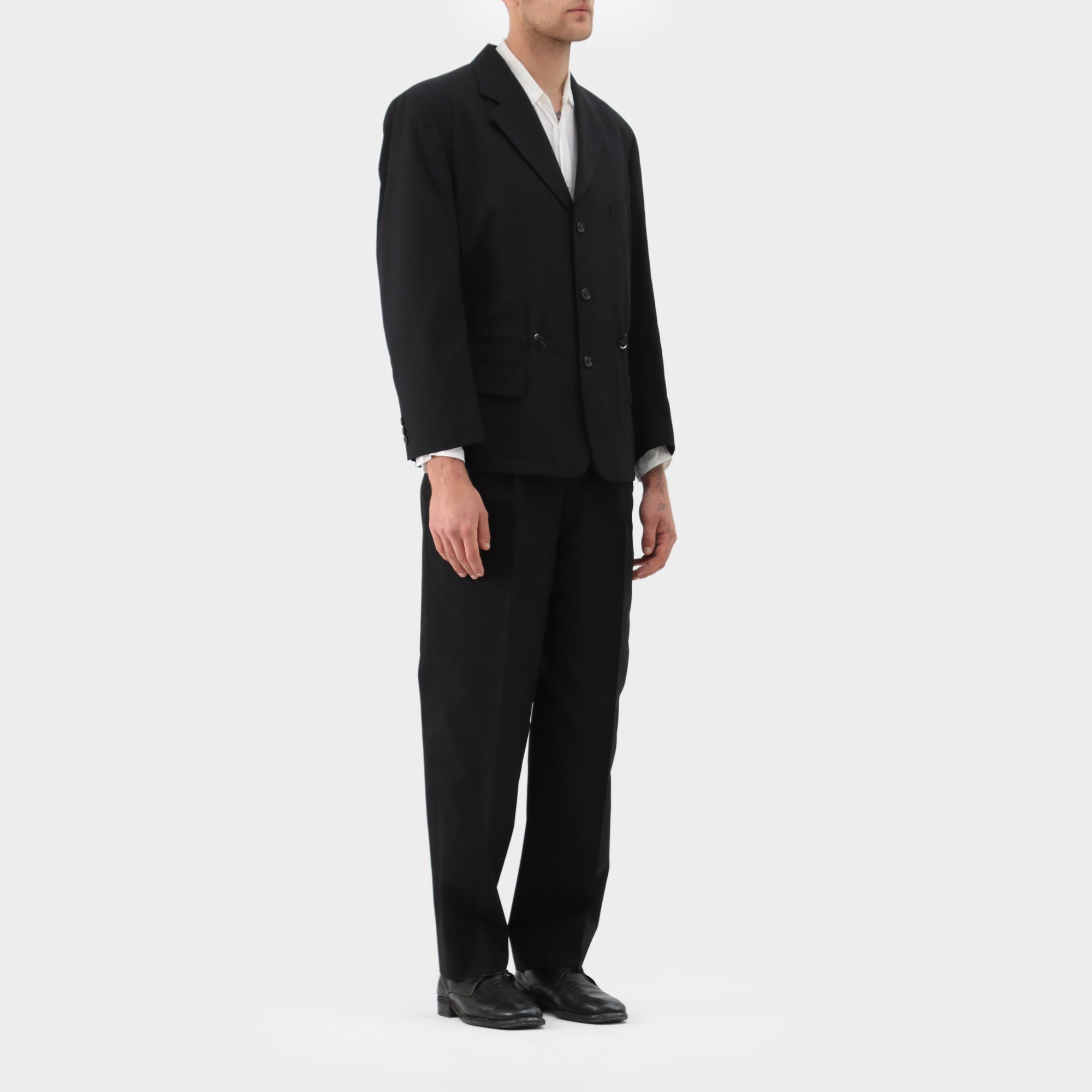Comme des Garçons Homme Plus Drawstring Jacket Suit