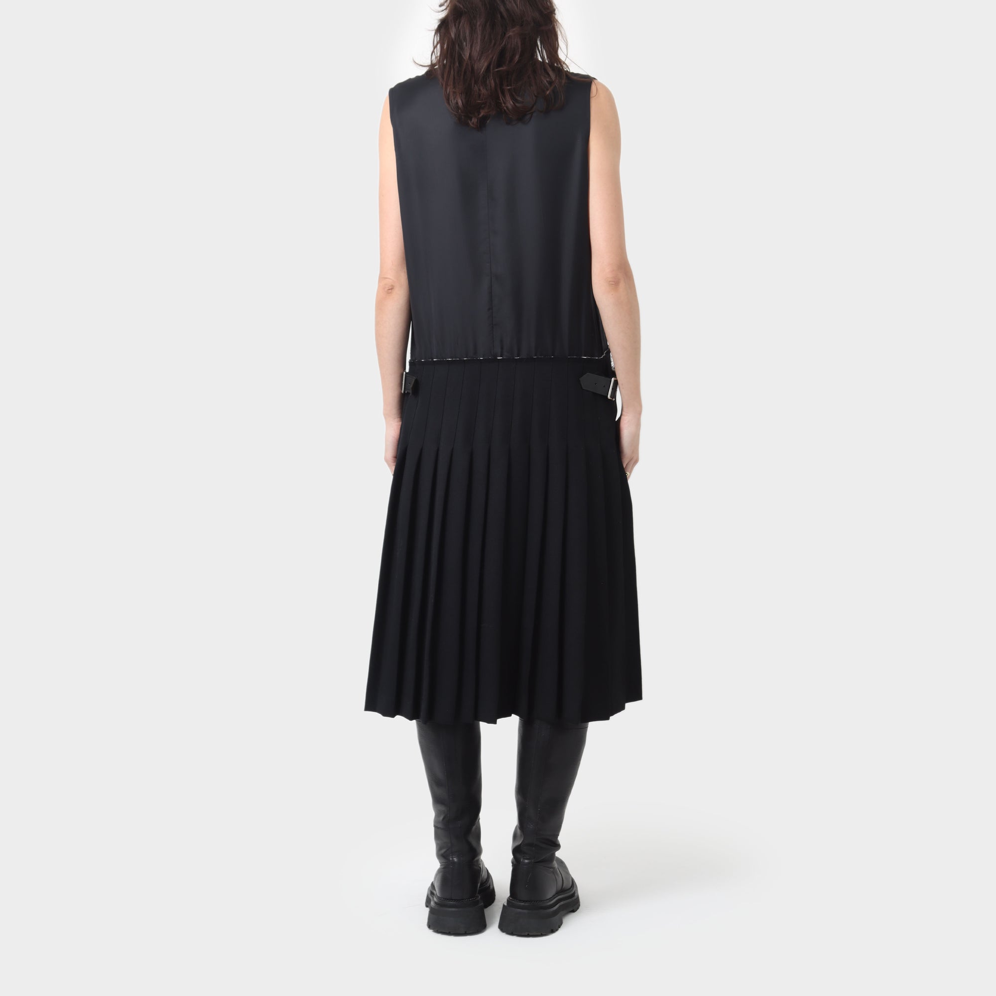 Comme des Garçons Comme des Garçons Two Part Pleated Dress