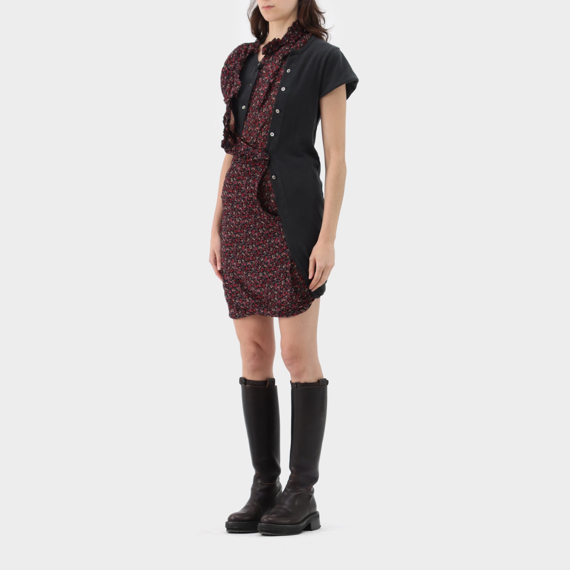 Junya Watanabe Double Layer Twisted Dress