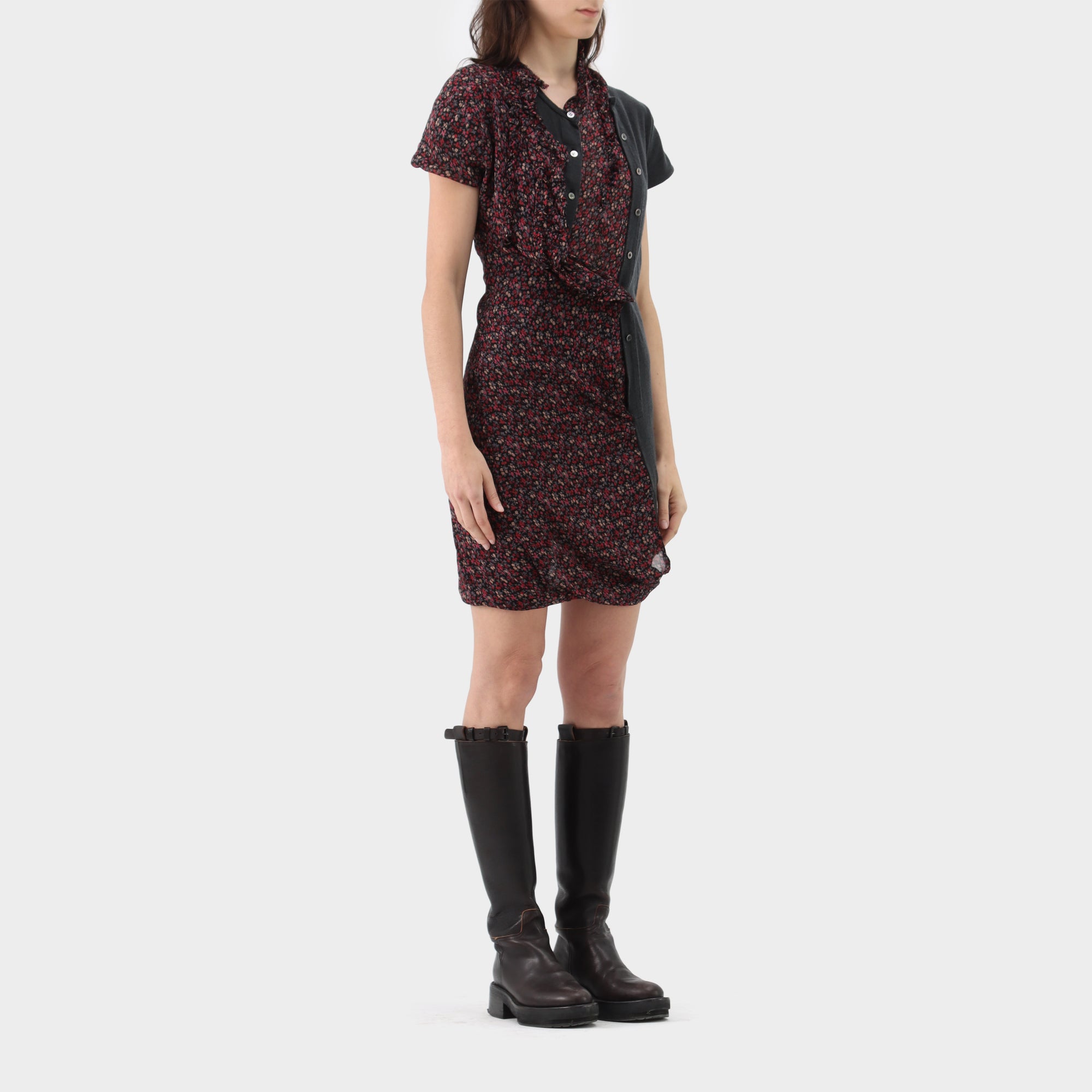 Junya Watanabe Double Layer Twisted Dress
