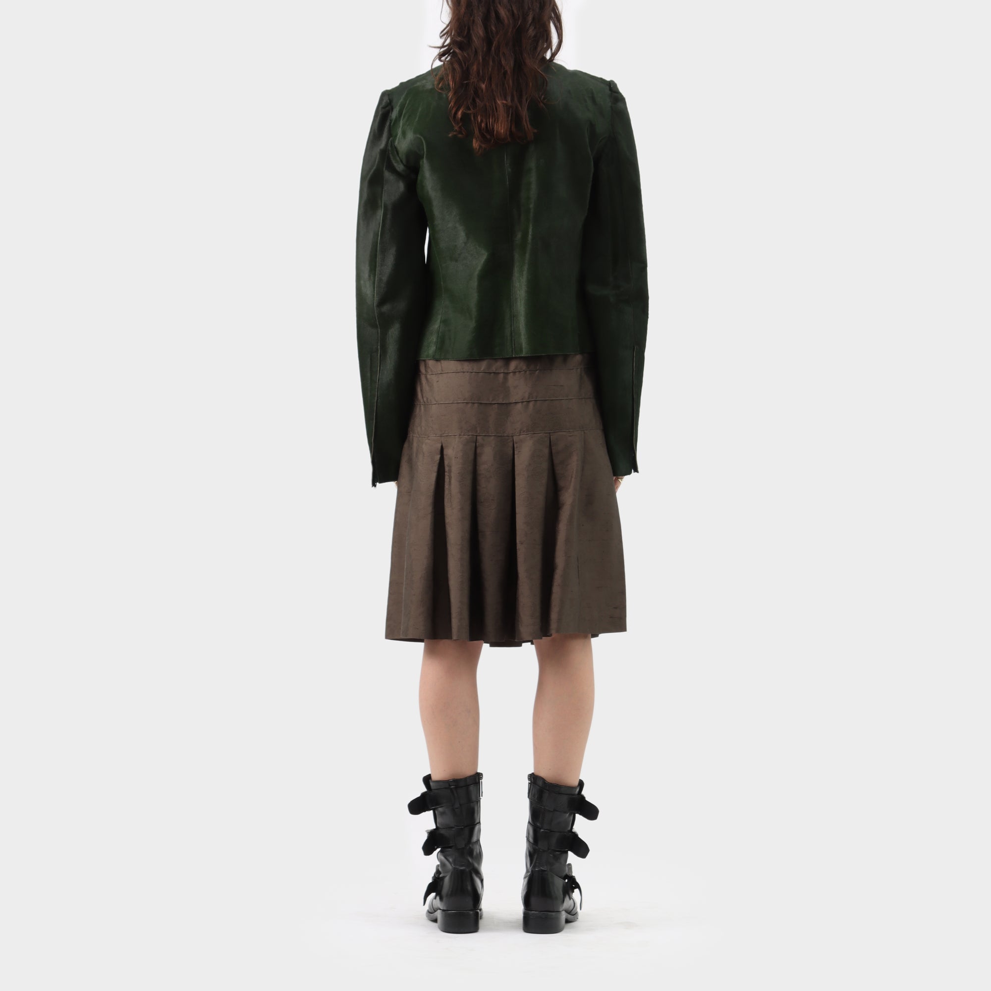 Costume National Dyed Cow Hide Jacket