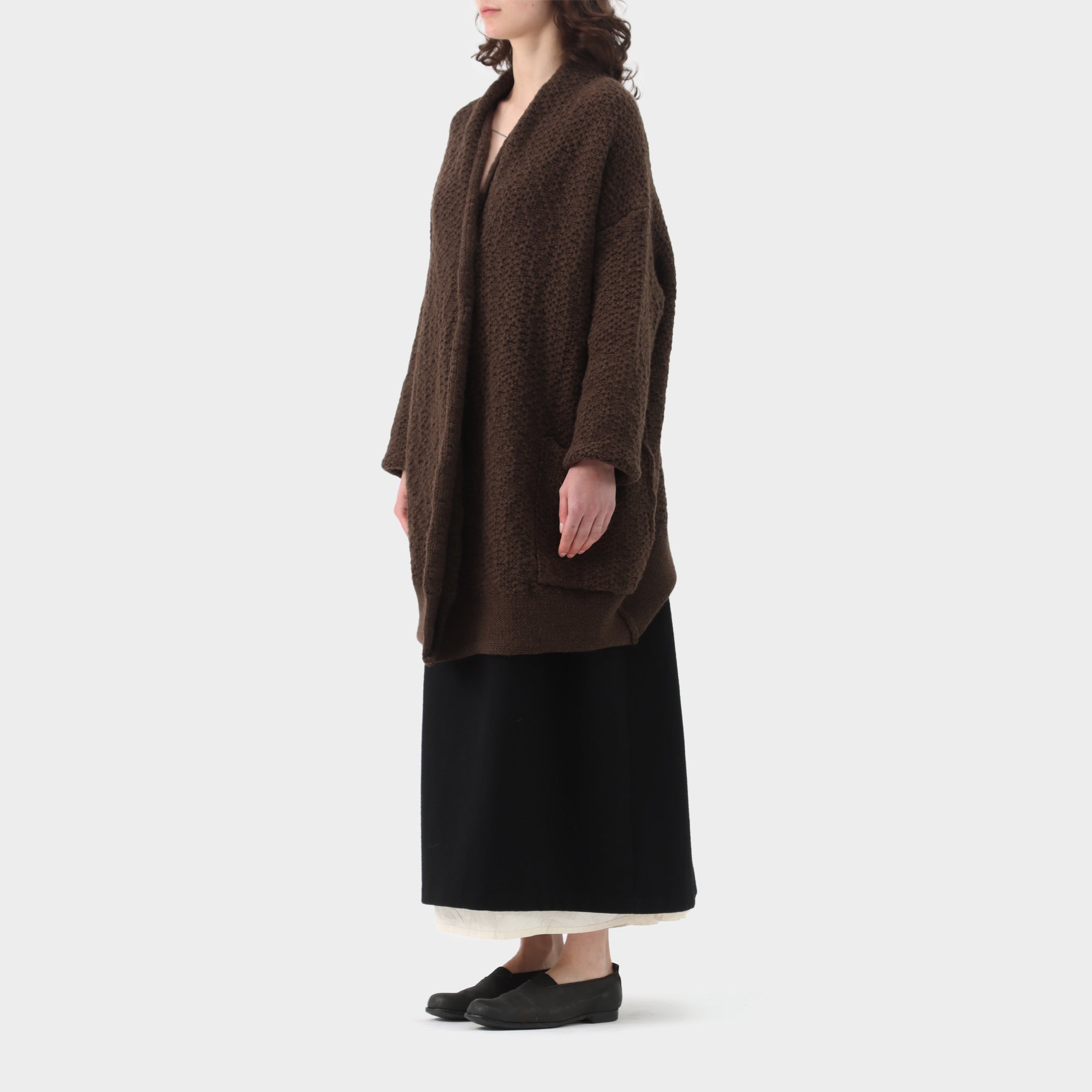 Daniel Andresen Hand Knit Wool Cardigan