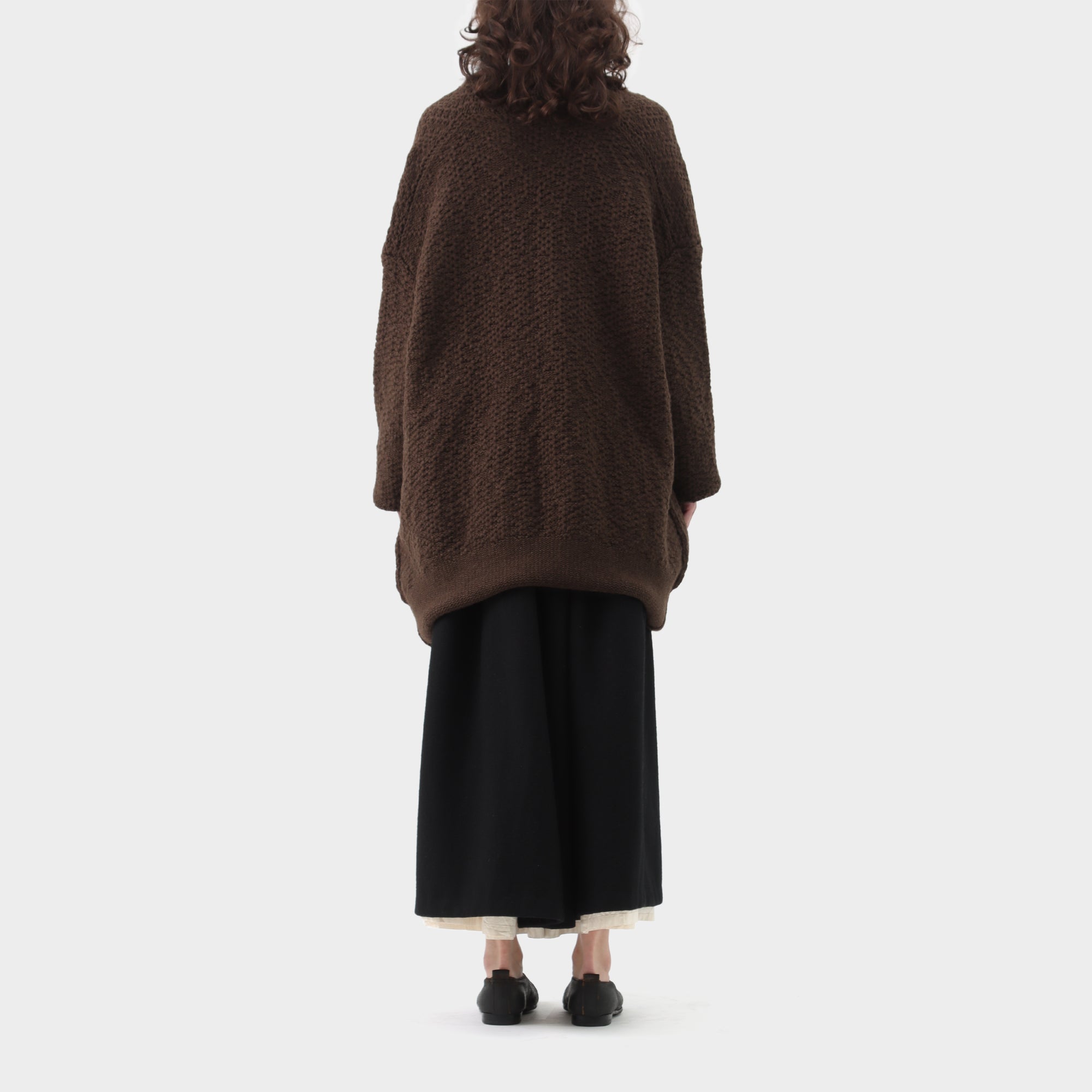 Daniel Andresen Hand Knit Wool Cardigan