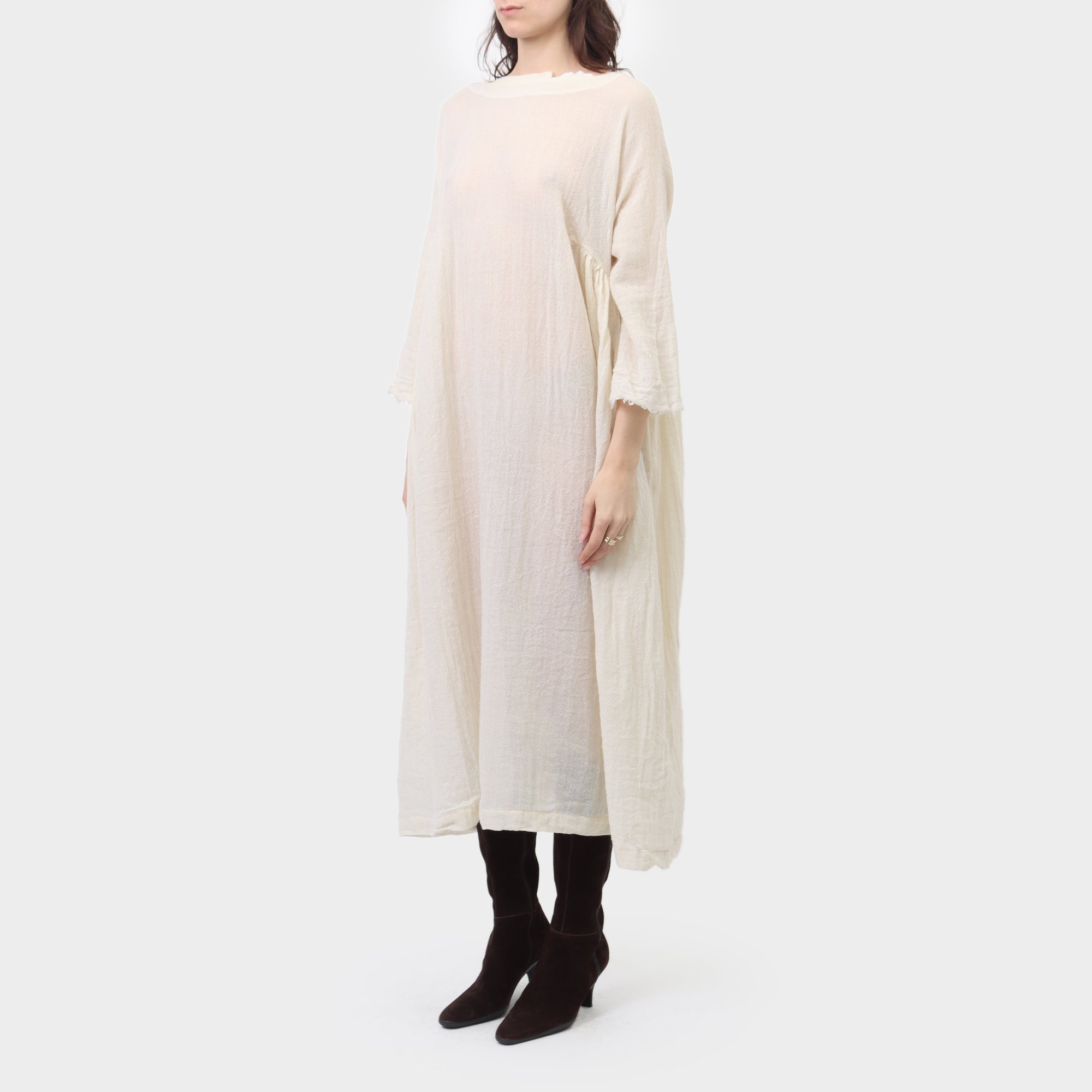 Daniela Gregis Light Weight Wool Gauze Dress