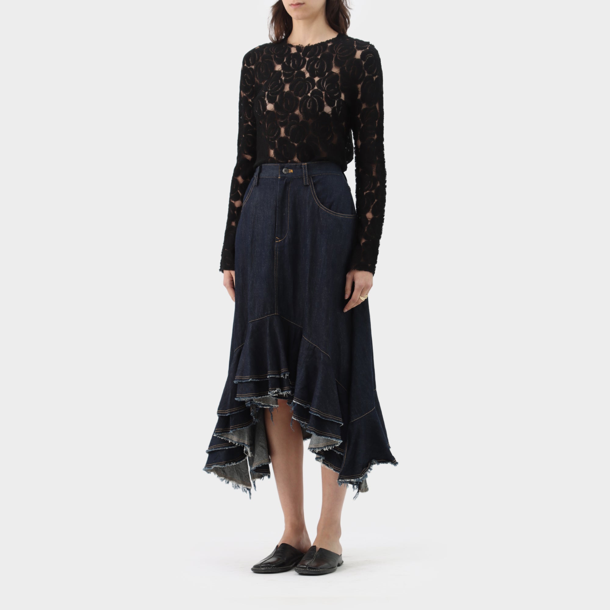 Y's Yohji Yamamoto Denim skirt