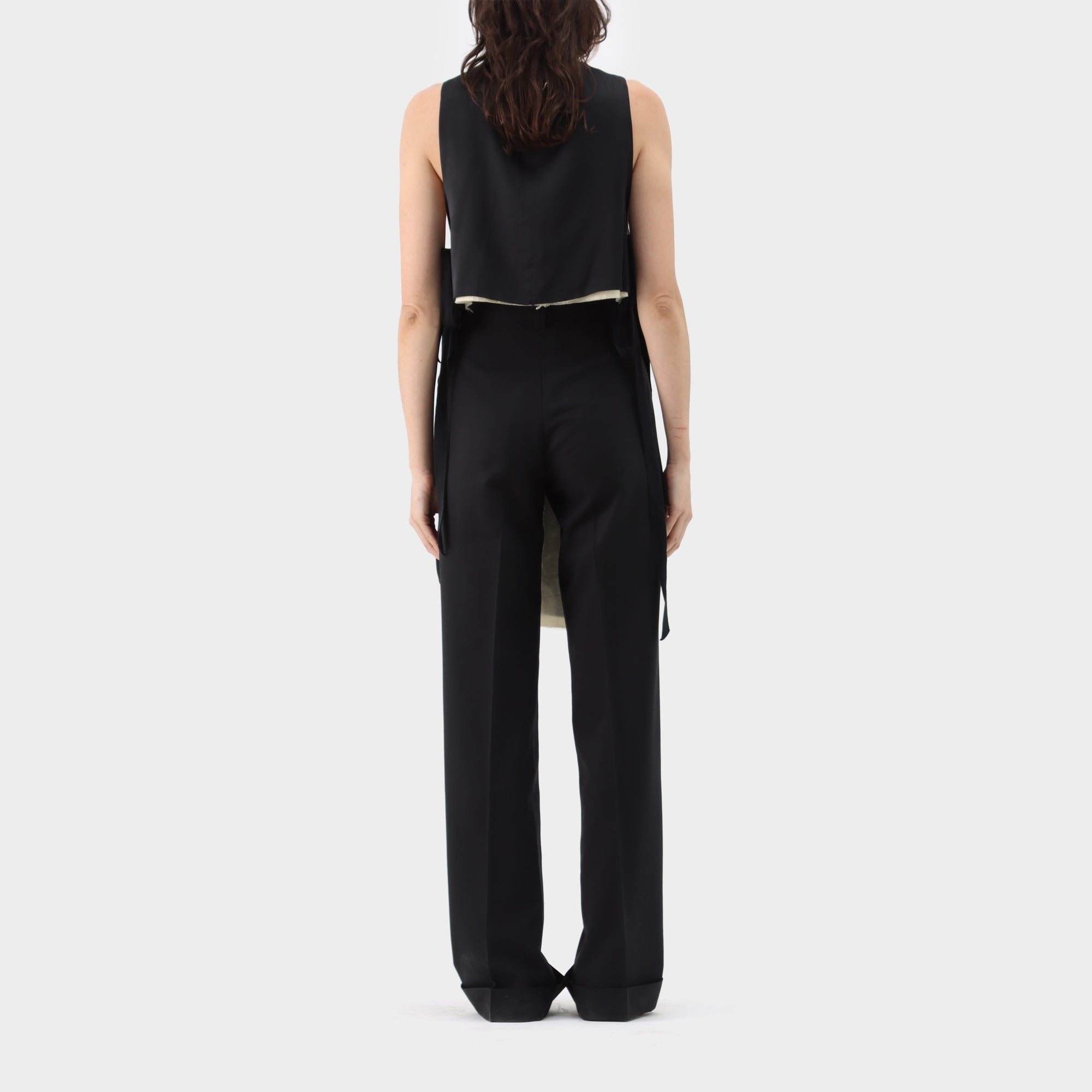 Elena Dawson Silk Apron Dress