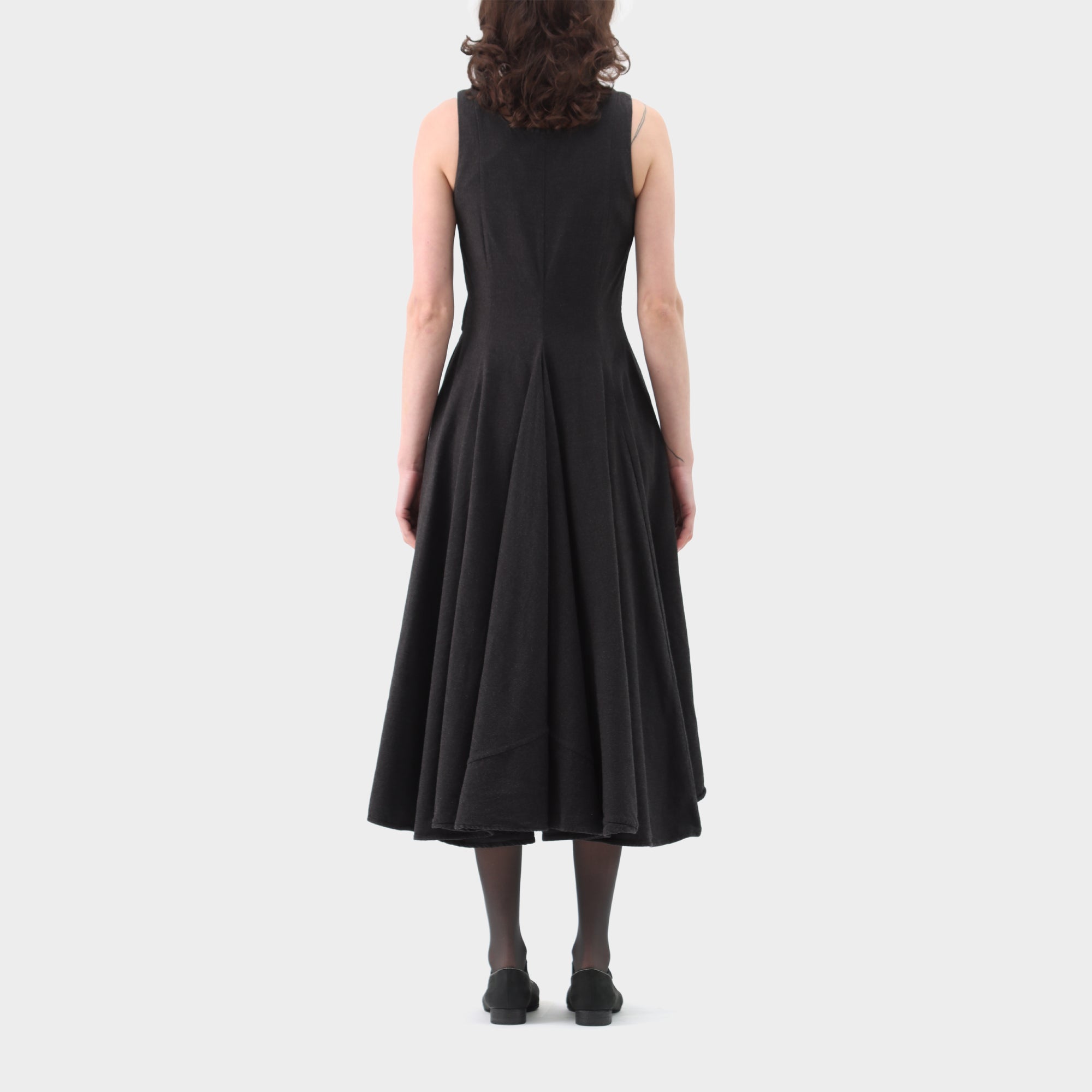 ESS Laboratory Cotton Fitted Flare Dress