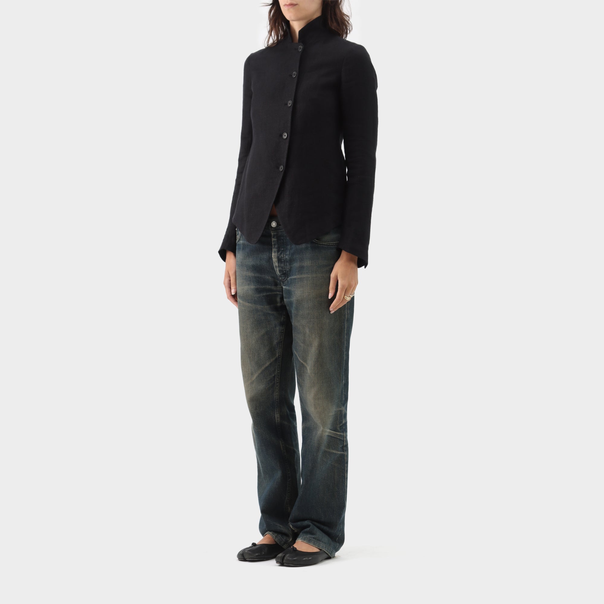 Forme 3' Linen Fitted Jacket