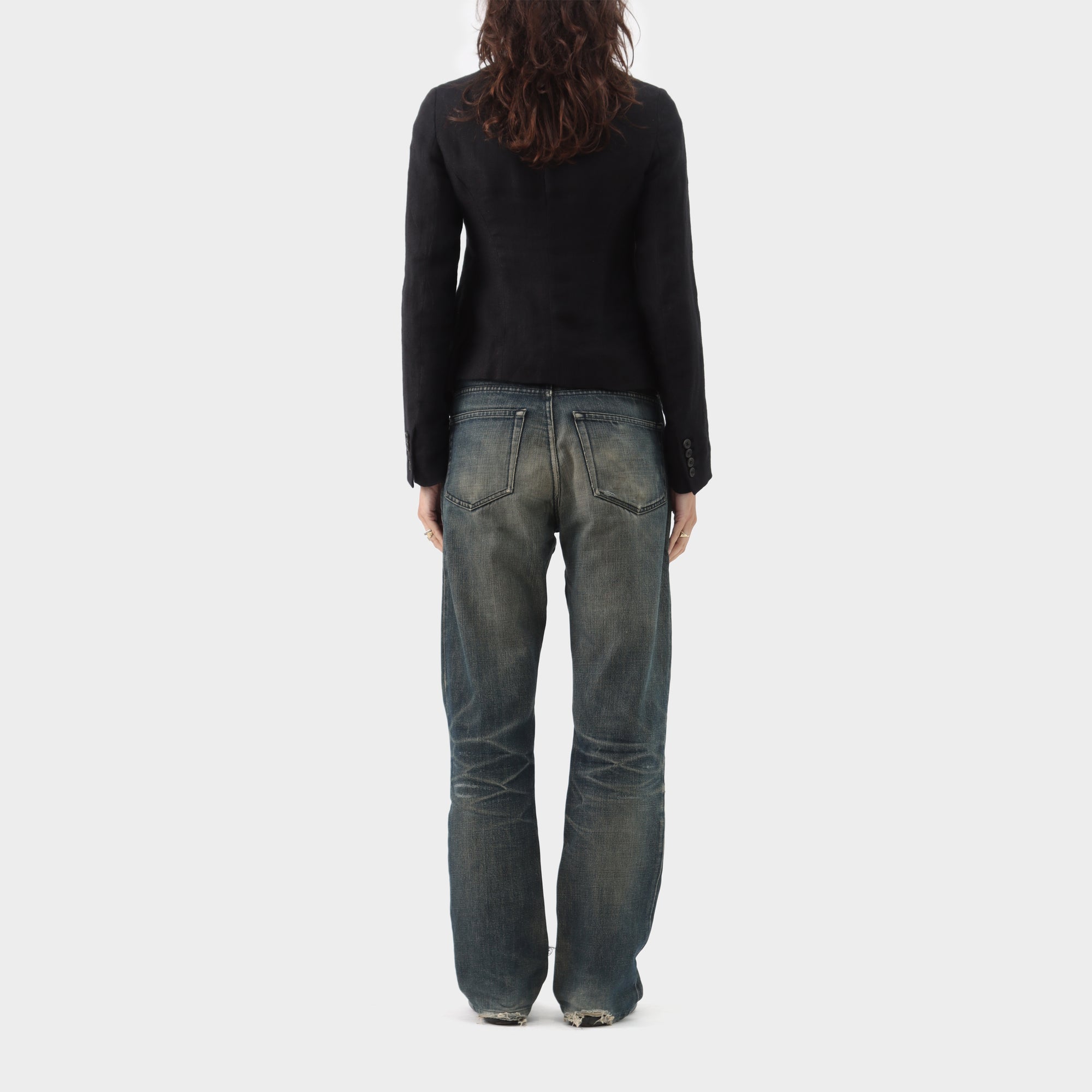 Forme 3' Linen Fitted Jacket