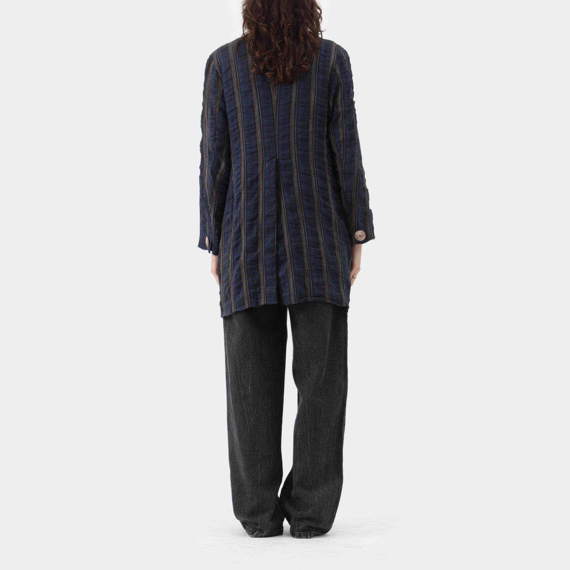 Romeo Gigli Beaded Stripe Jacket