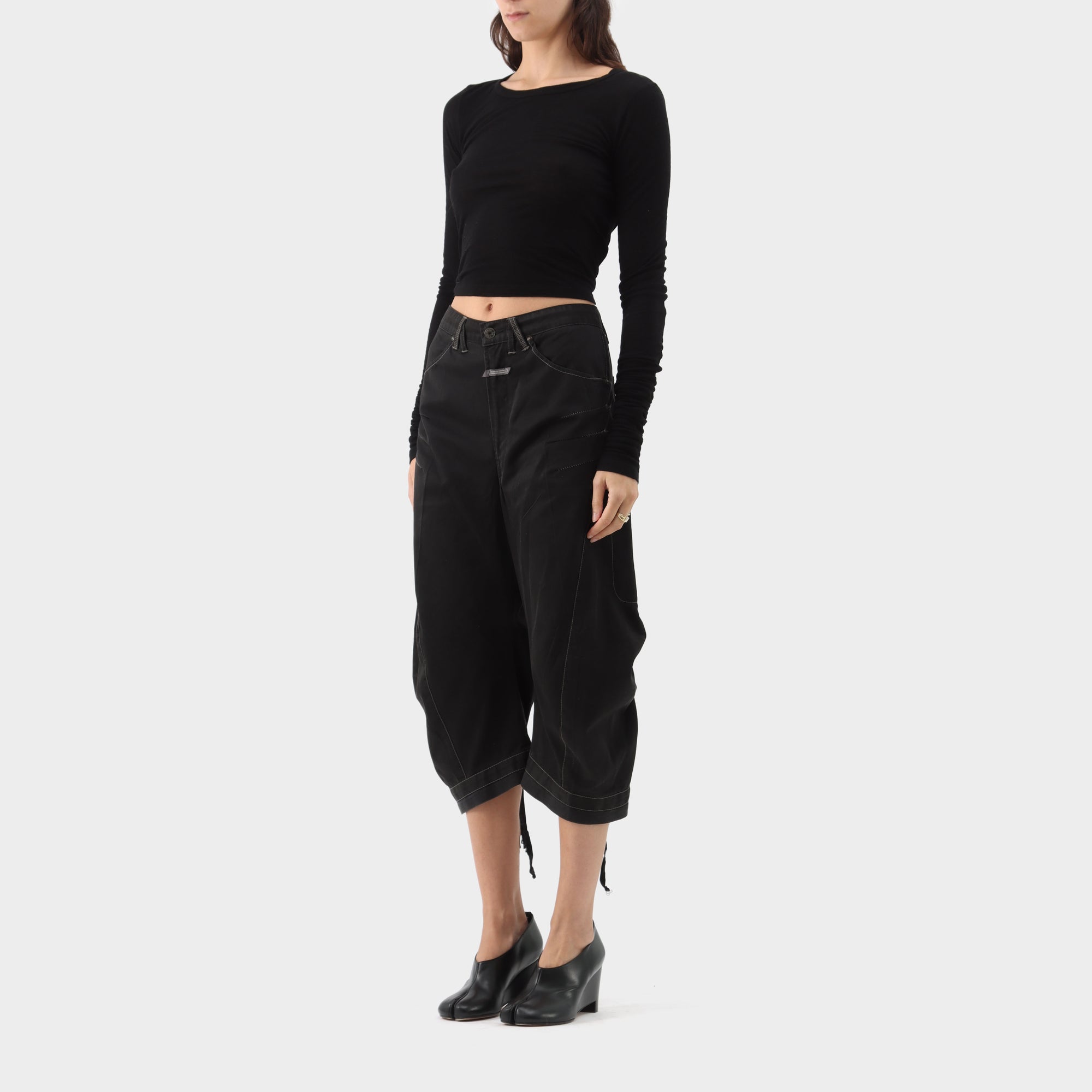 Marithe Francois Girbaud Balloon Leg Cargo Shorts