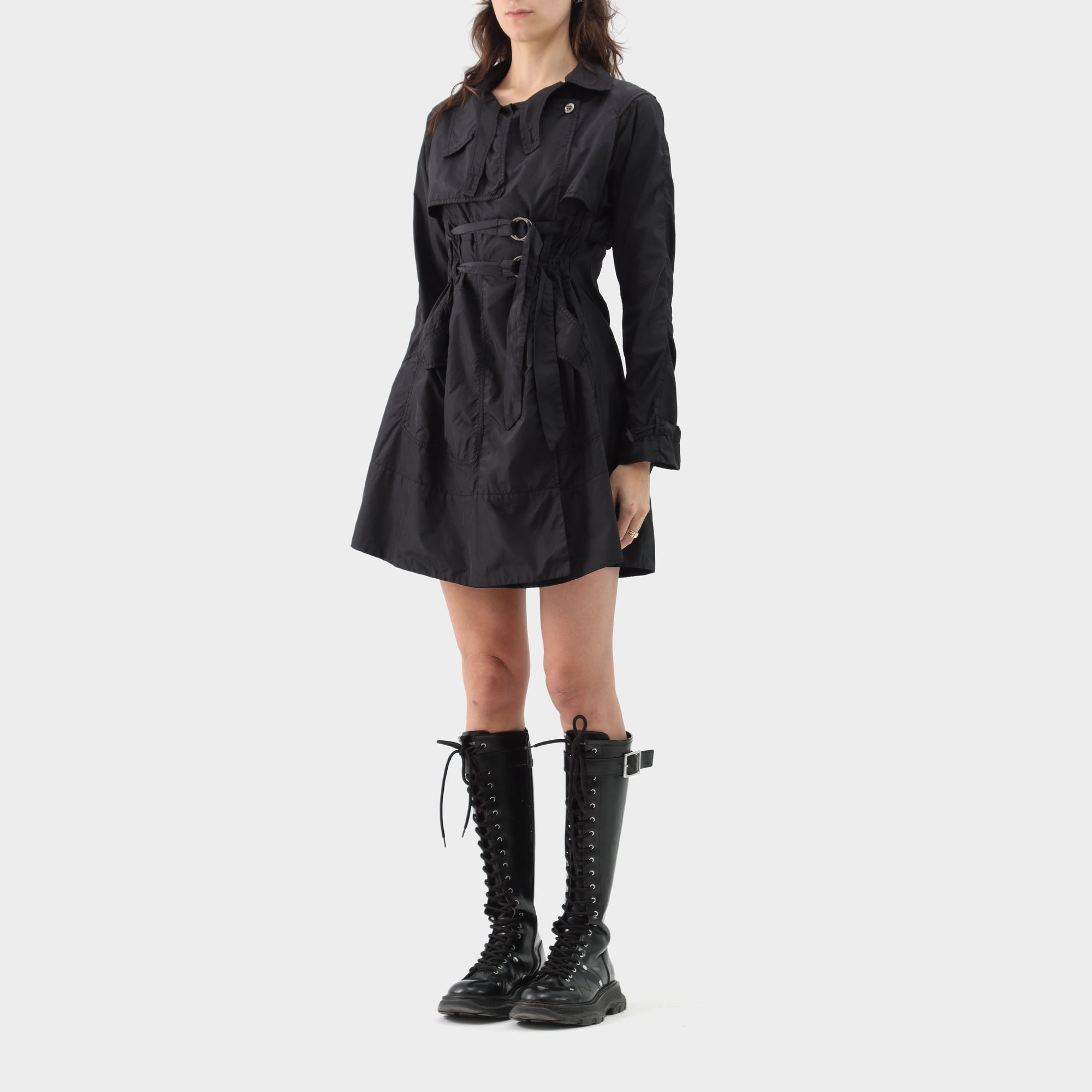 Marithé+François Girbaud Nylon Trench