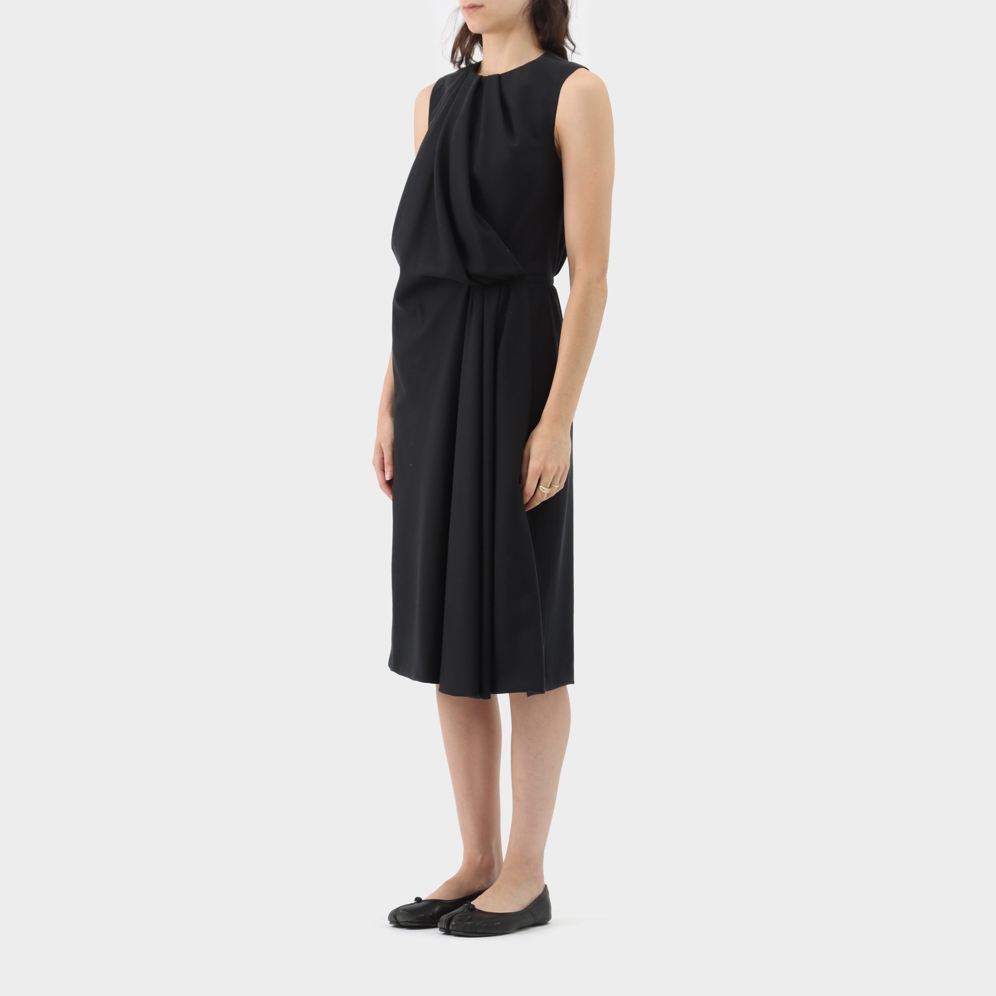 Hermes Gathered Dress