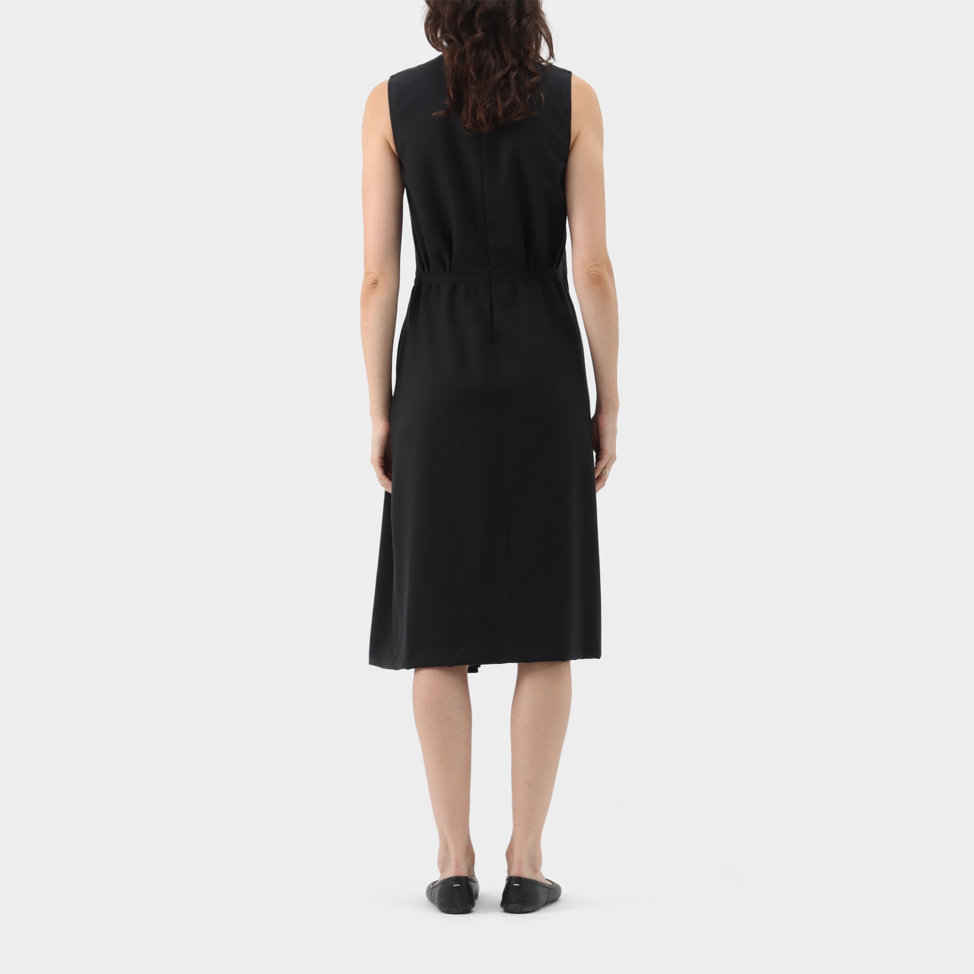 Hermes Gathered Dress