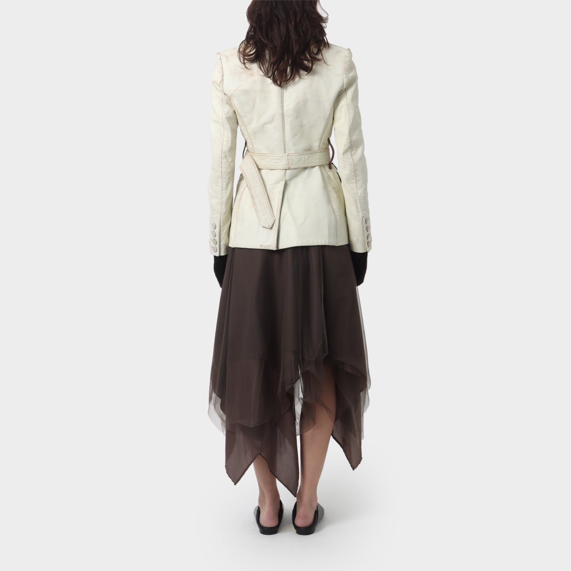 Isaac Sellam Experience Painted leather jacket
