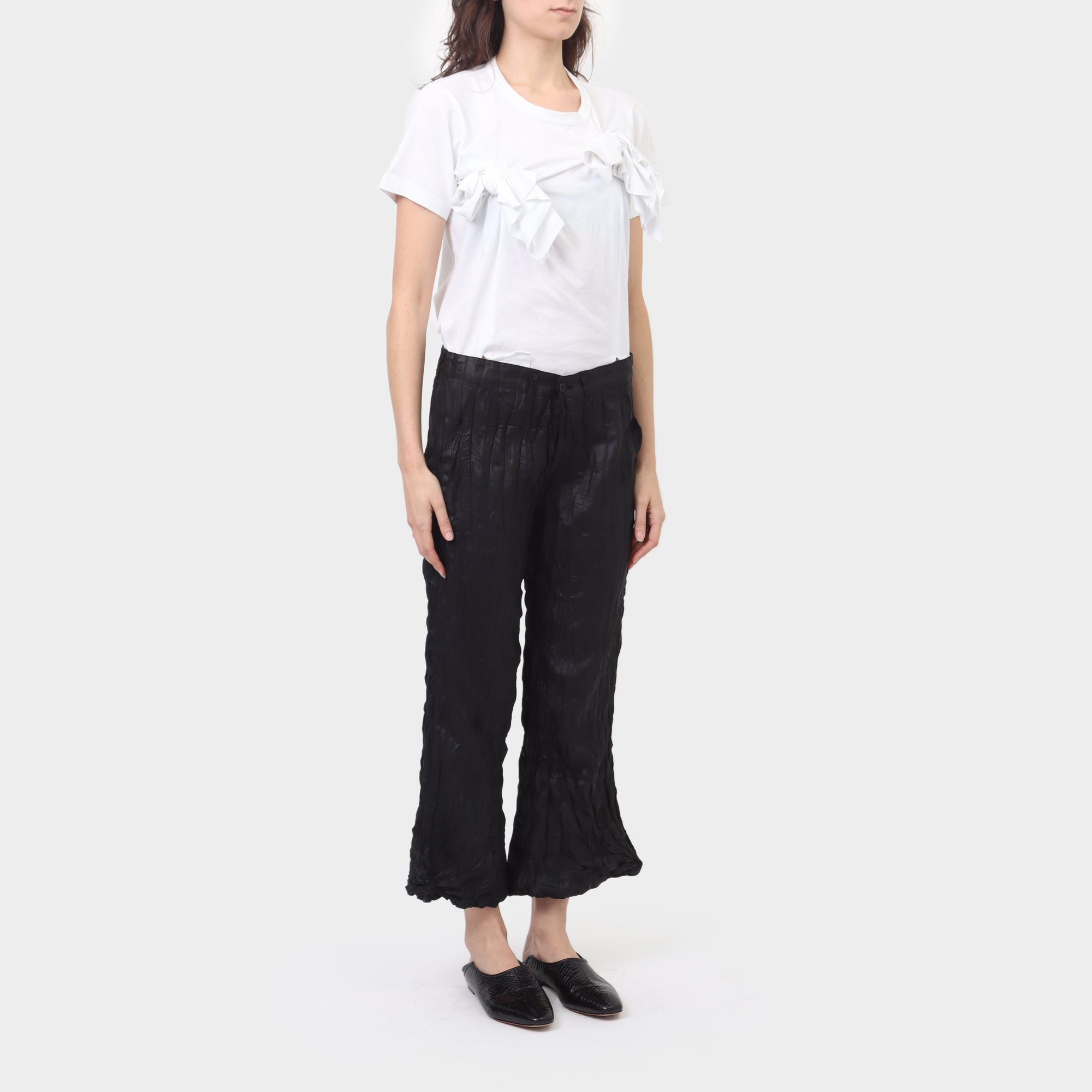 Issey Miyake Fete Crushed Pleat Pants