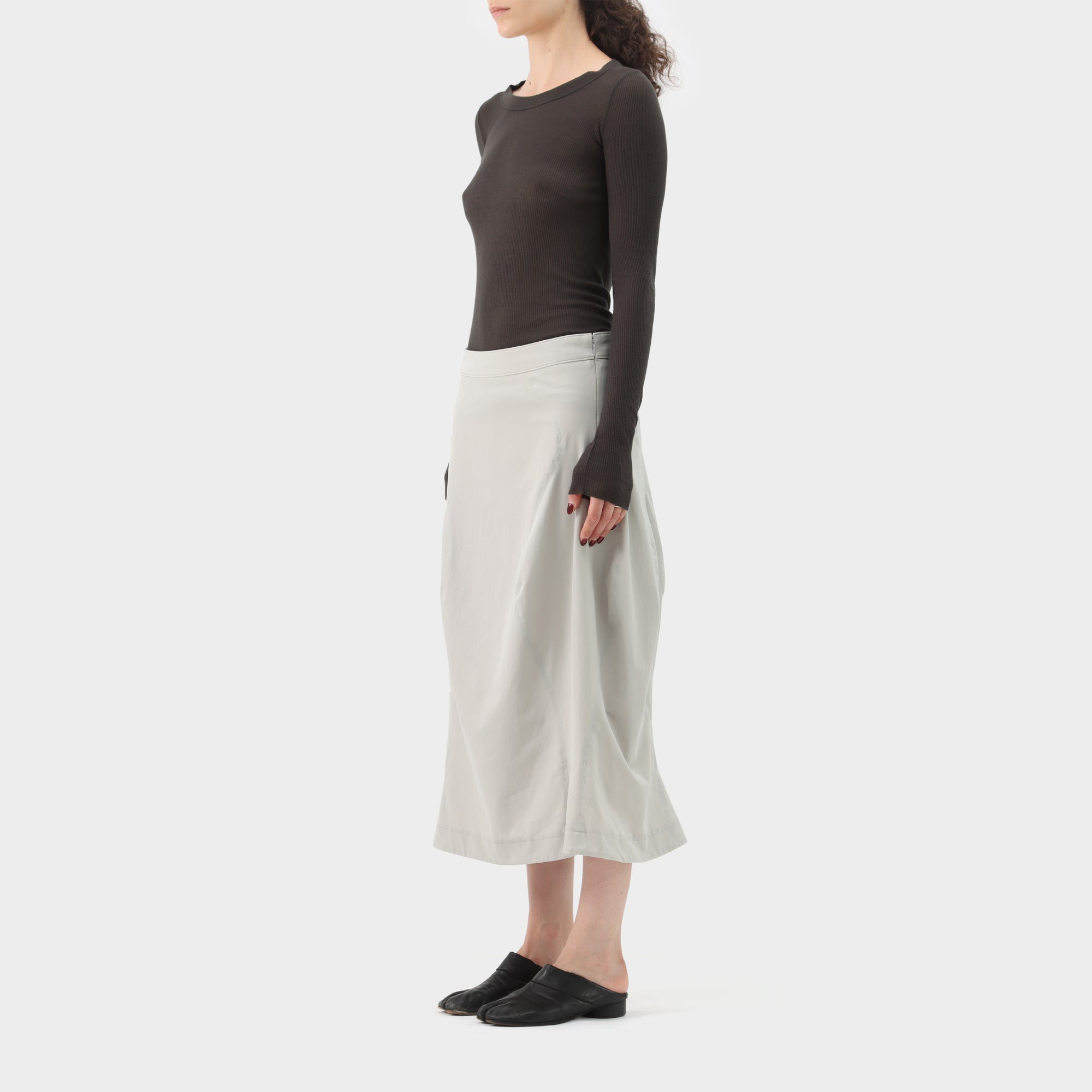 Issey Miyake Fete Curved Skirt