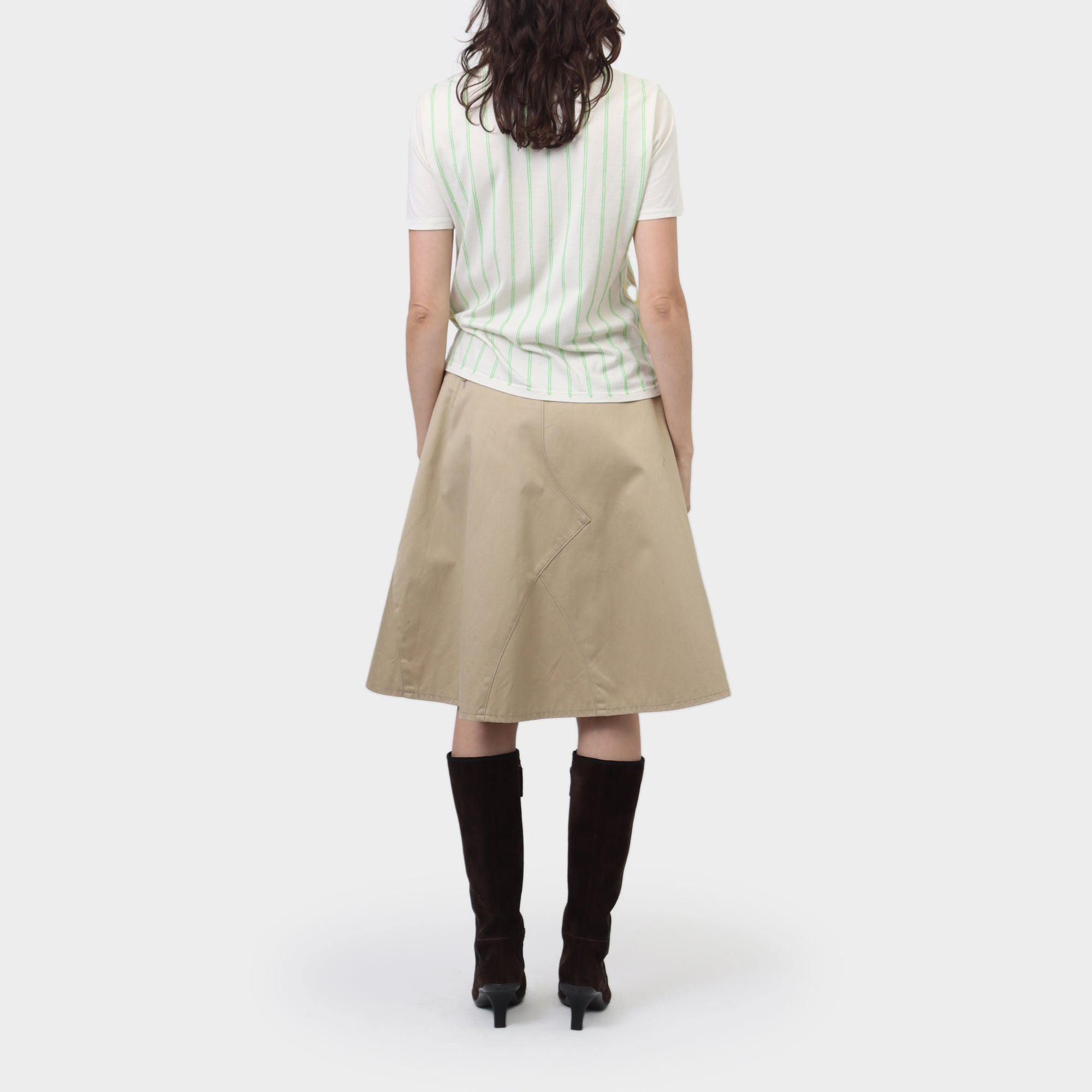 Issey Miyake Stitched Stripe T-Shirt
