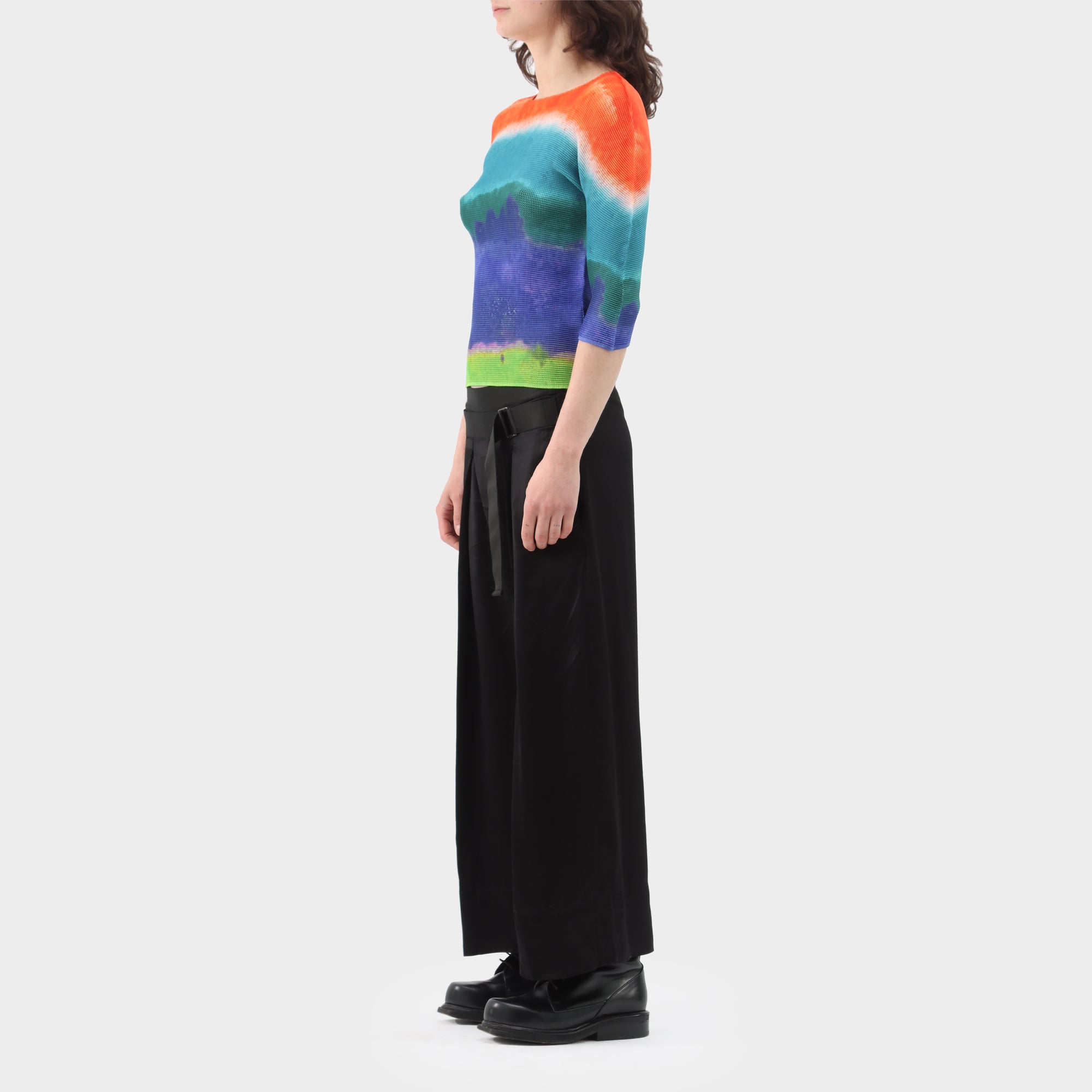 Issey Miyake Me Degrade Box Pleat Top