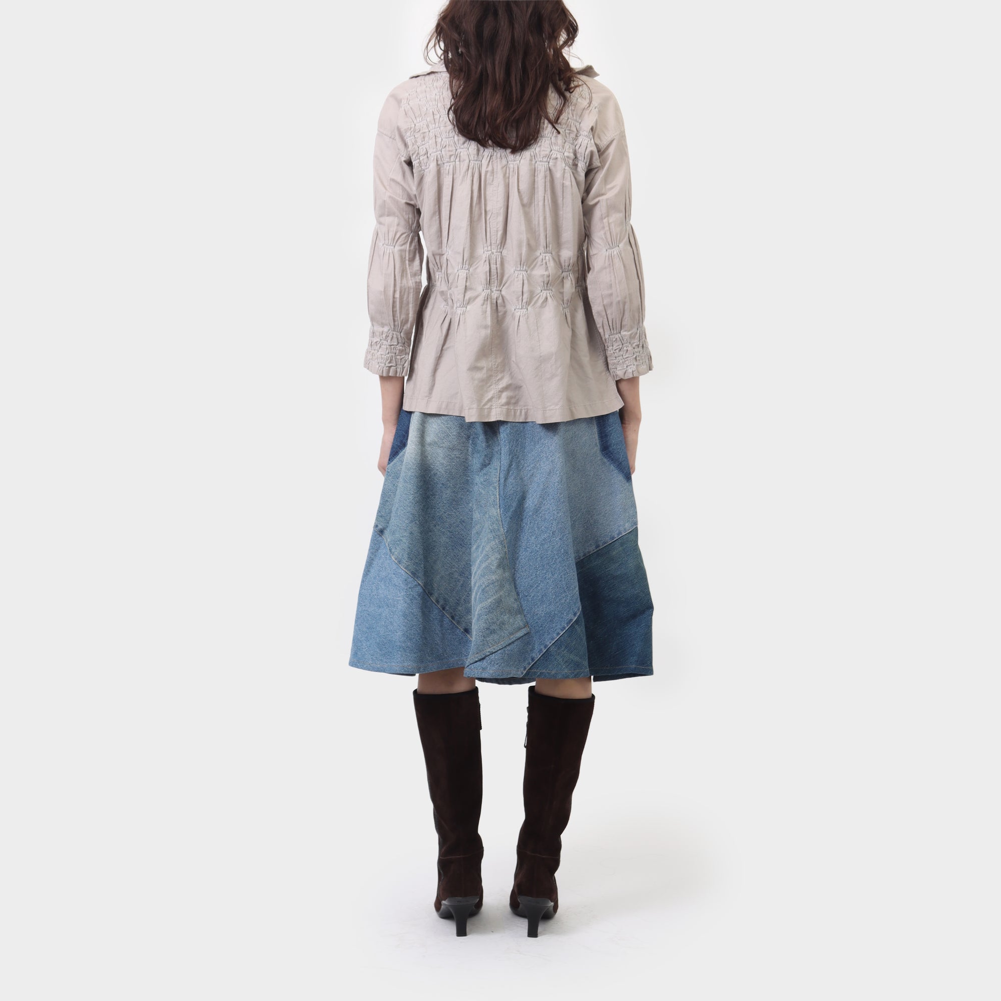 Issey Miyake Gathered Shirt