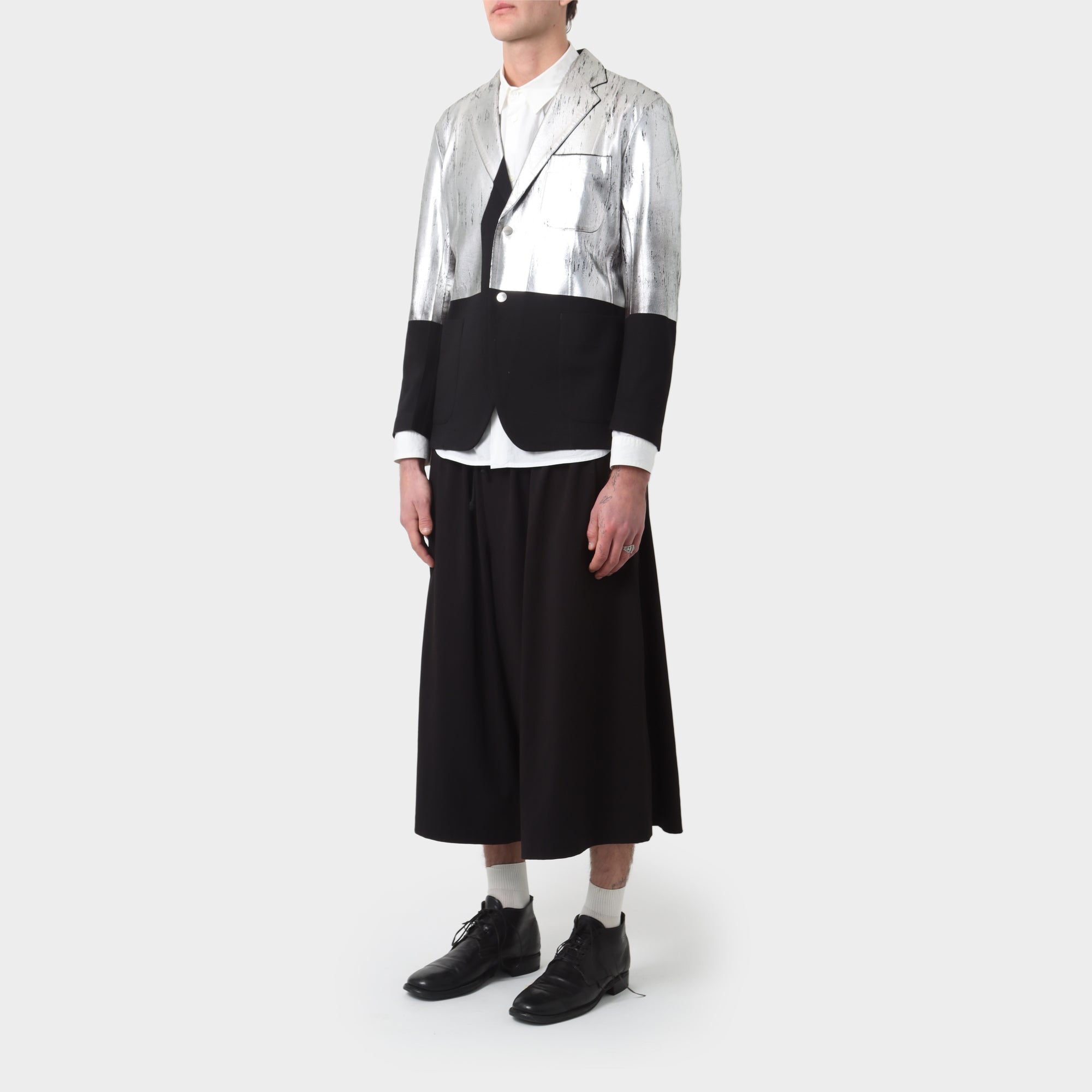 Issey Miyake Two Tone Metallic Blazer