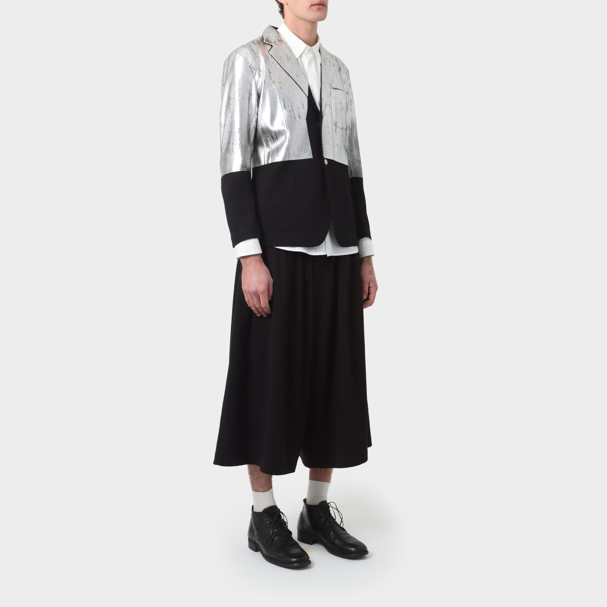 Issey Miyake Two Tone Metallic Blazer